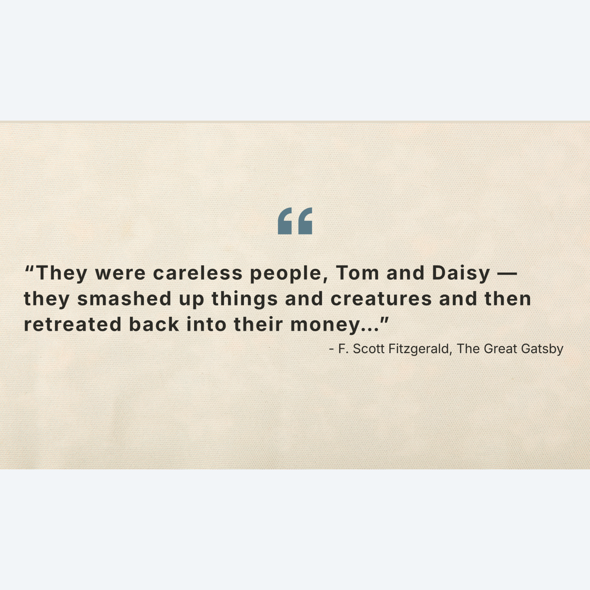 Blue Version of Quote Slide