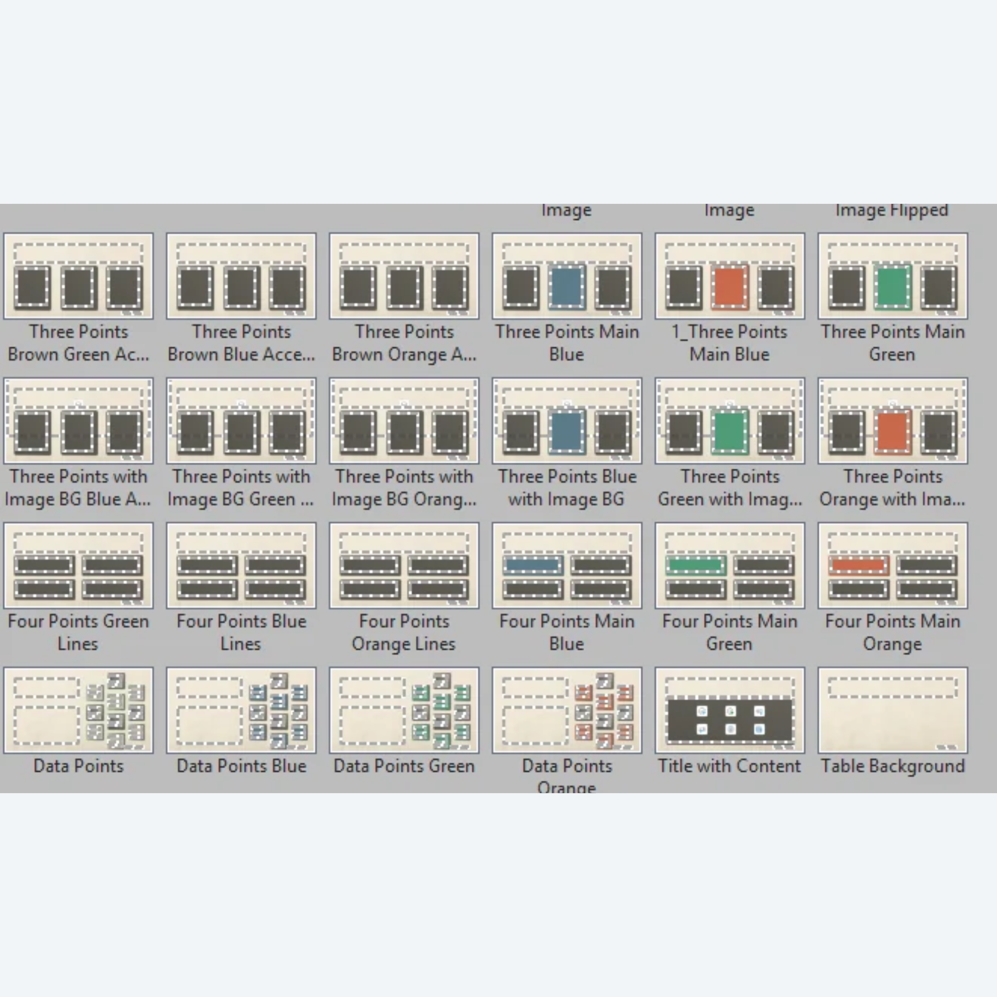 Layouts View of Sketches Slide Deck