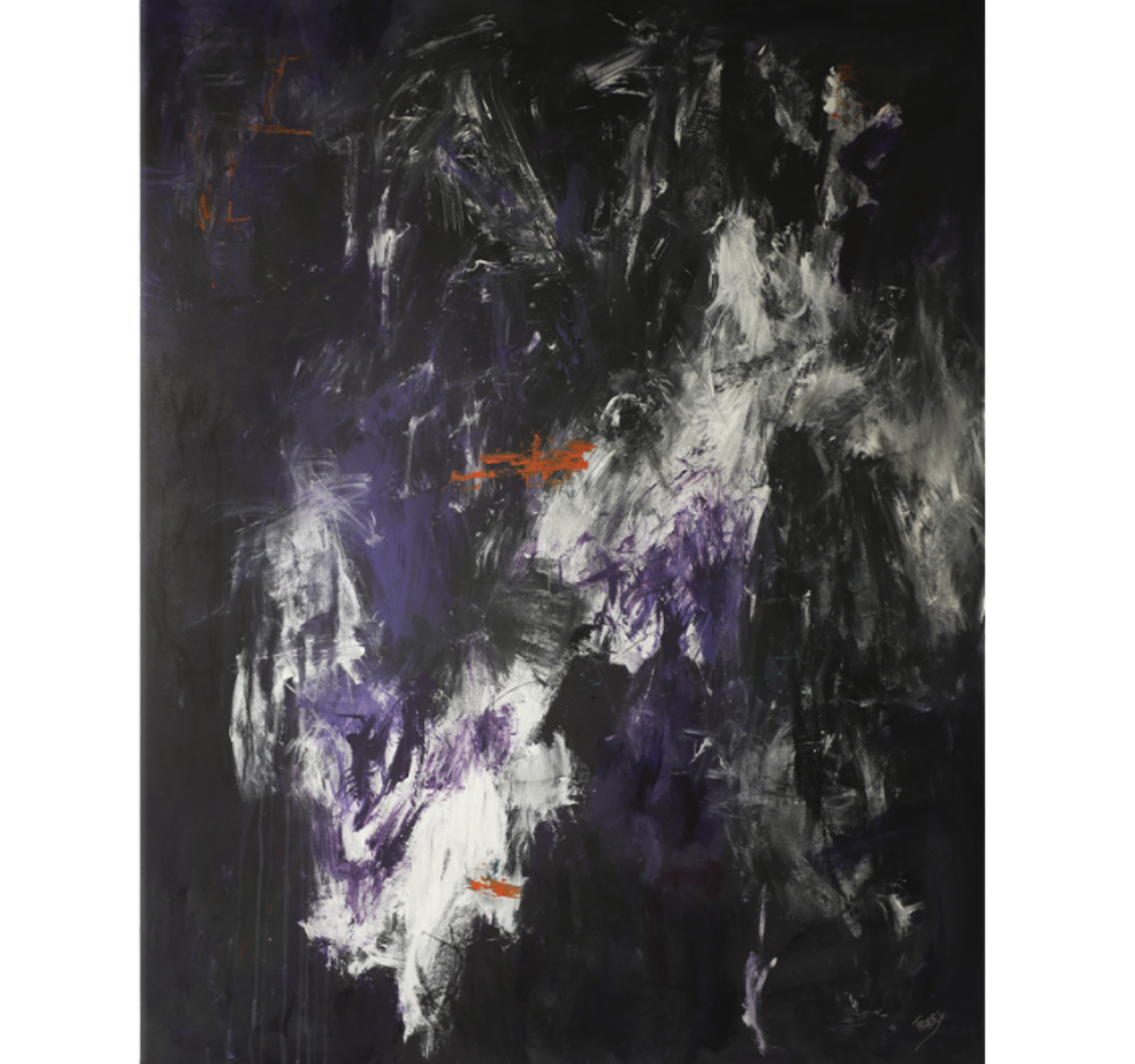 31. "UE Edit: Violet Haze" Tracey Mose | 48" x 60" | $4320