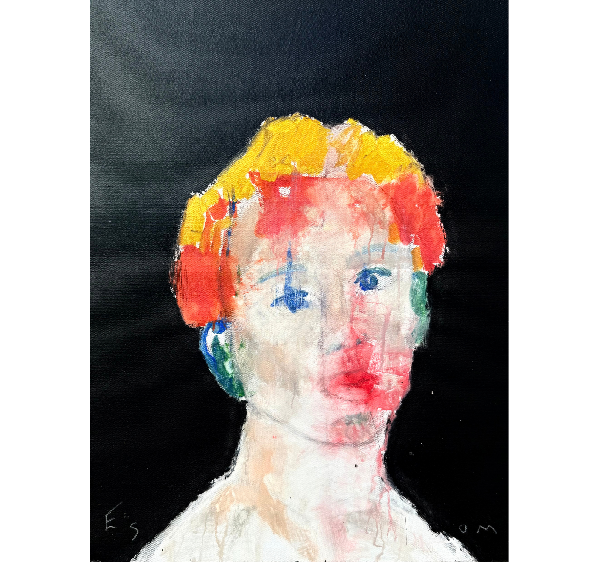 “Figure 4” Tony Mose | 18” x 24” | $1200