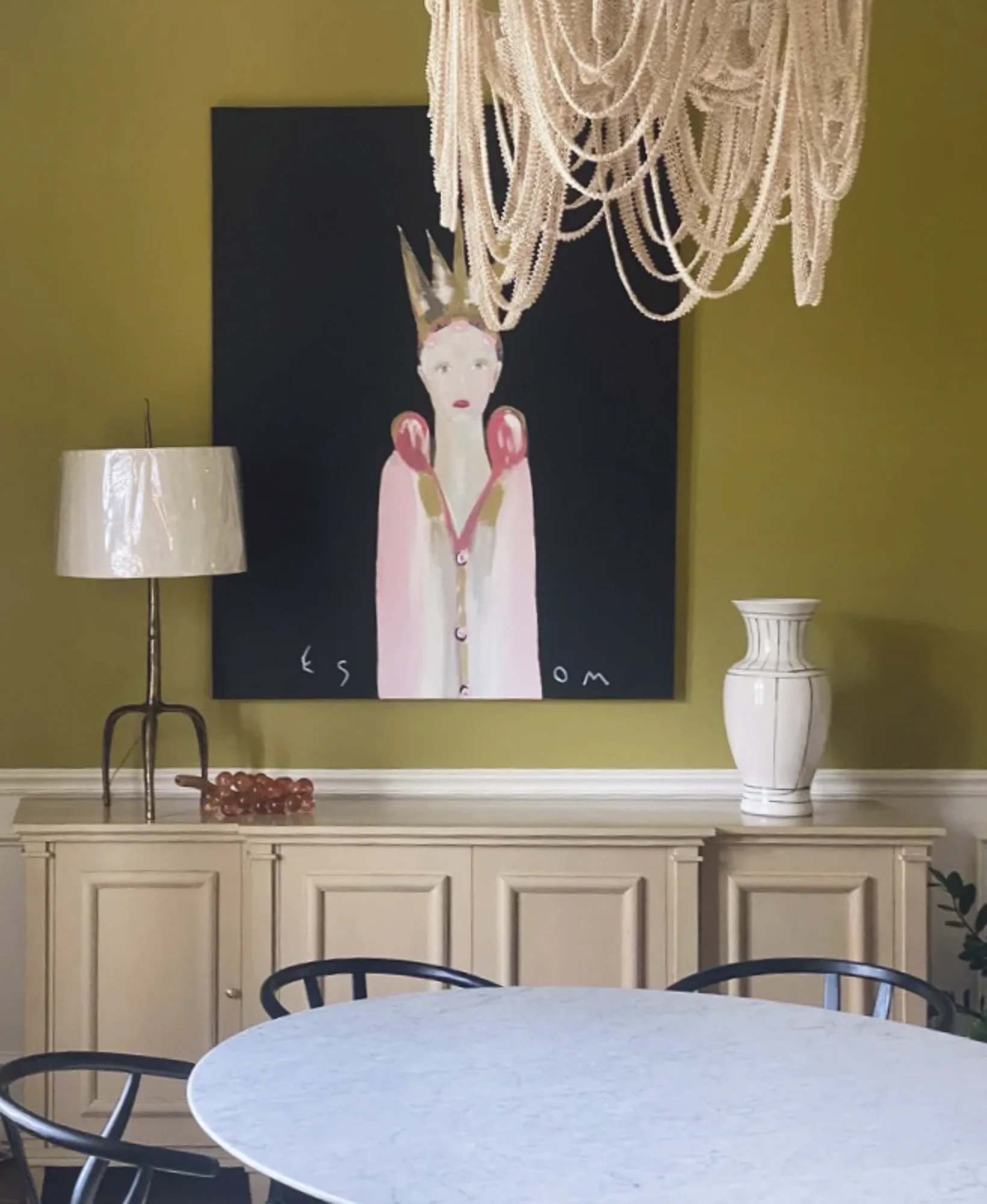 Space: Private Residence, Dining Area
Artist: Tony Mose, On Figurative