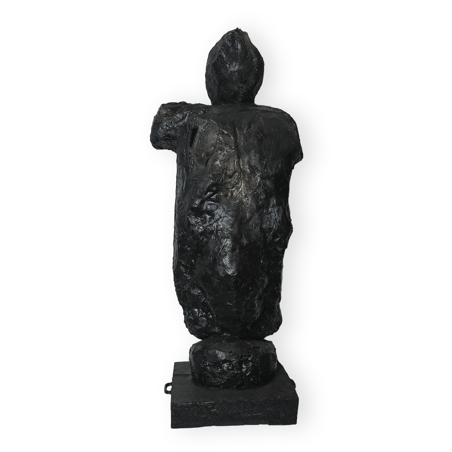 "Figure Sculpture in Charcoal" • 18 x 50 x 16