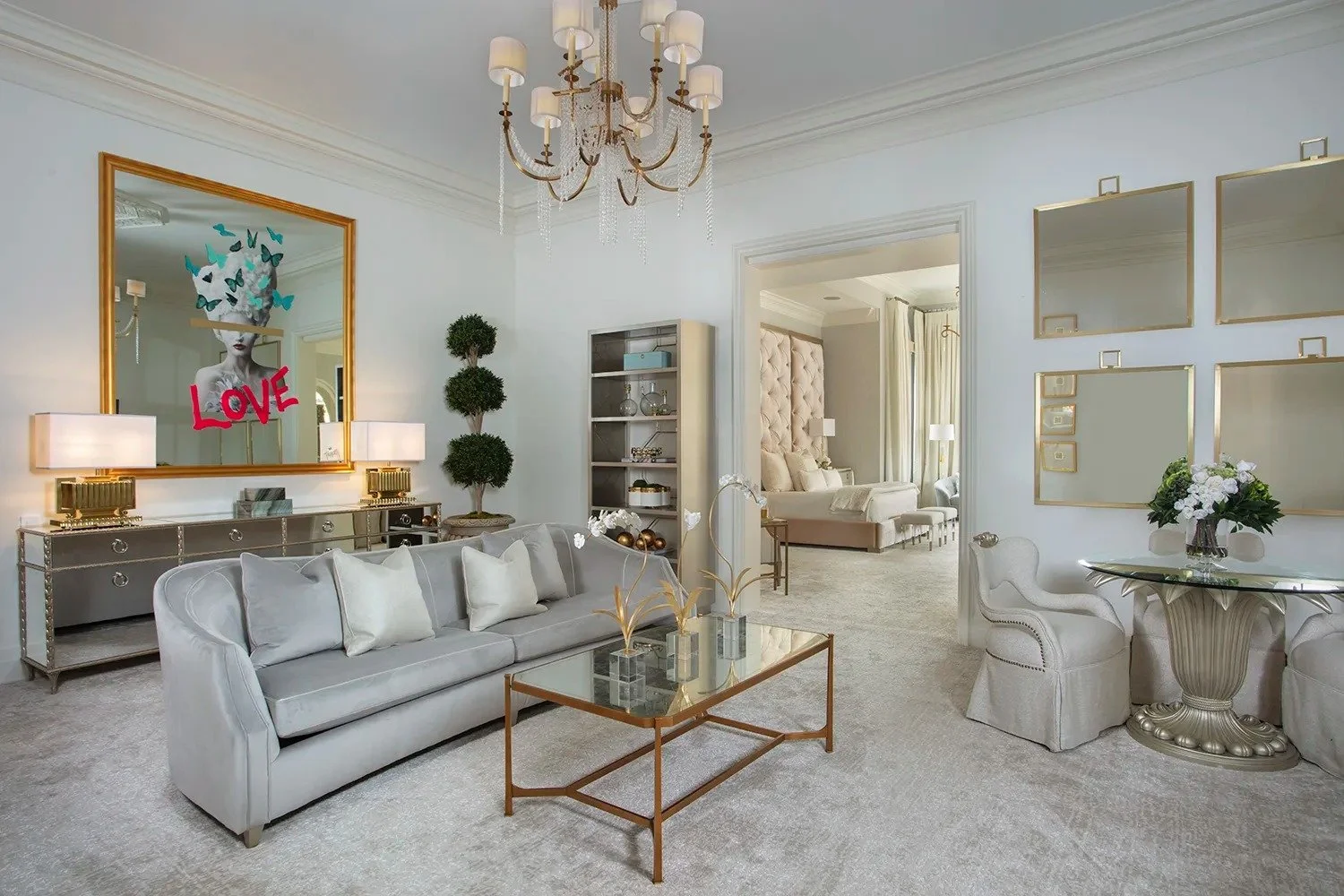 “Symmetry and style come together in a home that is equal parts refined and fun” - InRegister Magazine | Feb 2022. Photography by Chad Chenier.