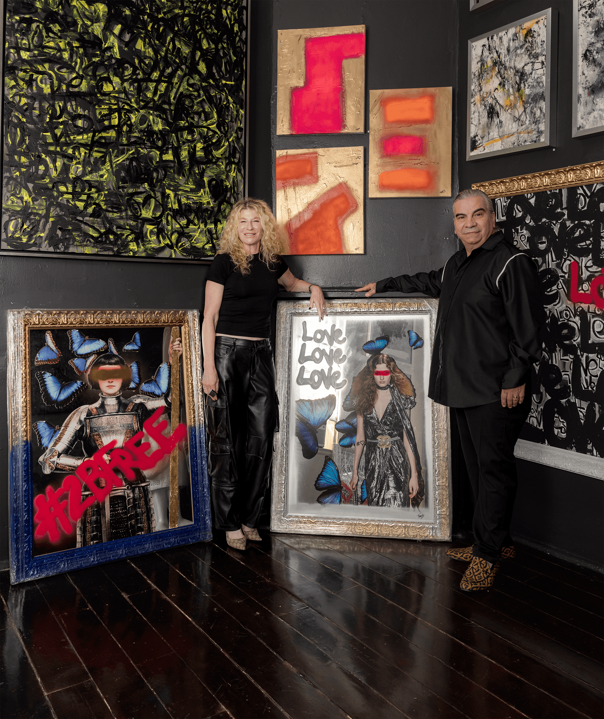 "Patron Paint: The husband-and-wife duo behind ESOM ART share their creative spirit" - inRegister Magazine | April 2025. Photography by Sara Essex Bradley.