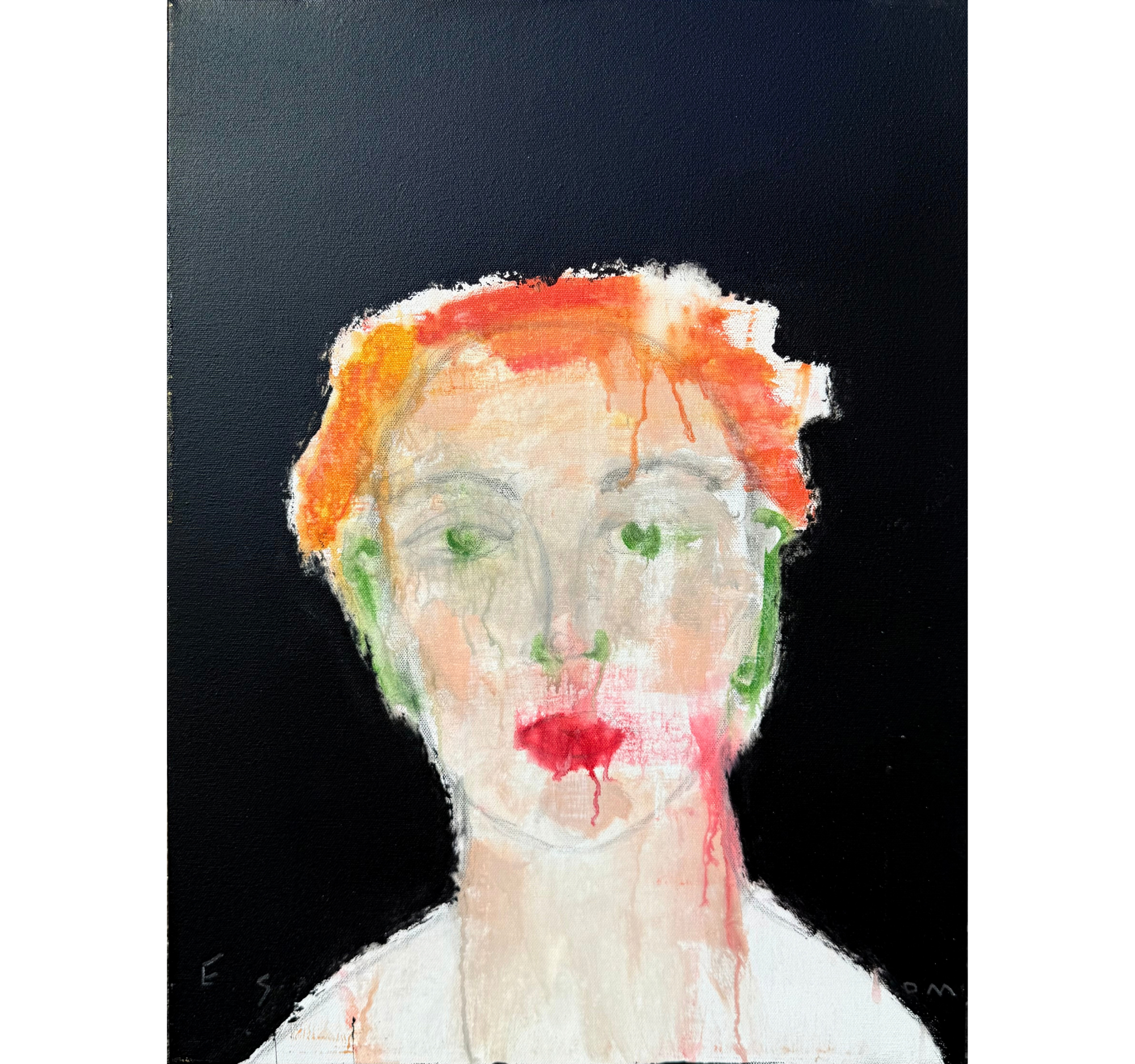 “Figure 1” Tony Mose | 18” x 24” | $1200