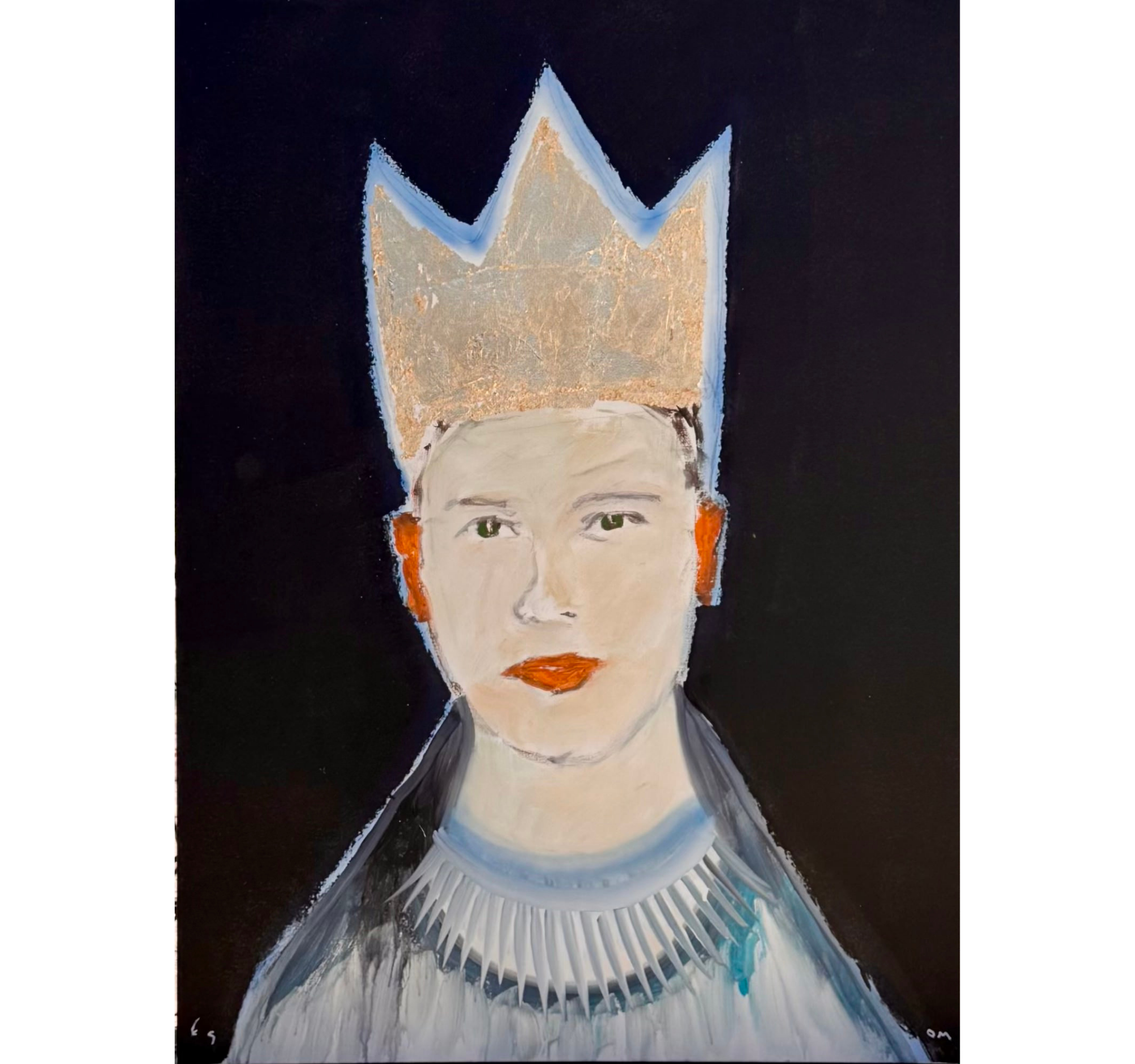 “Luminaries Figure with a Blue Cloak” Tony Mose | 