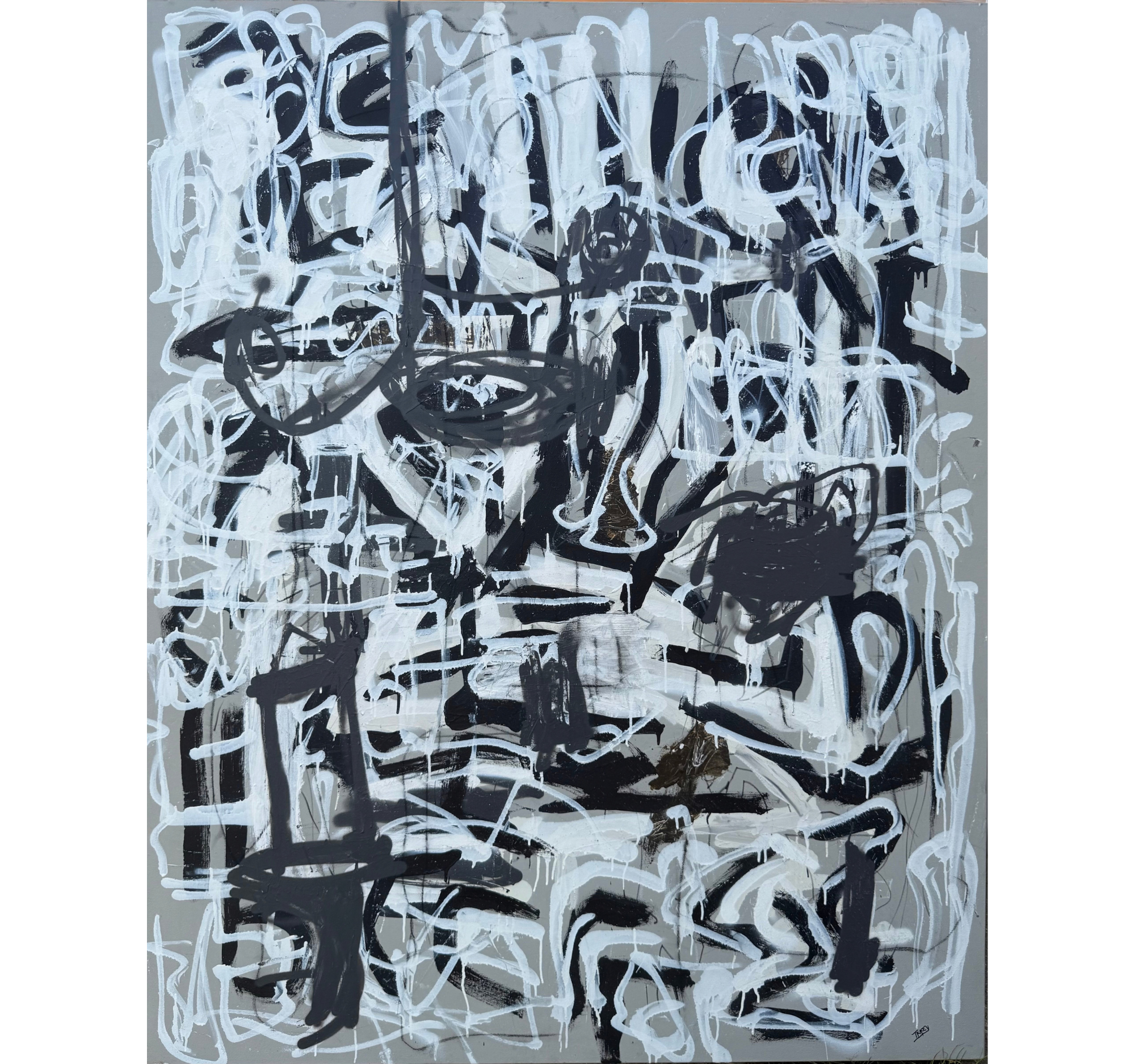 “UE Neutral Groud” Tracey Mose | 60” x 48” | $5,100