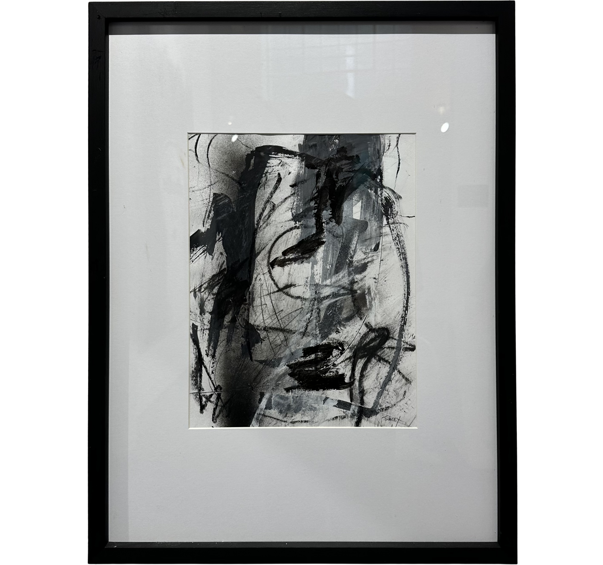 26. "Black and White Sketches 5" Tracey Mose | 11" x 14"; Frame and Matte: 19.5" x 25.25" | $1200