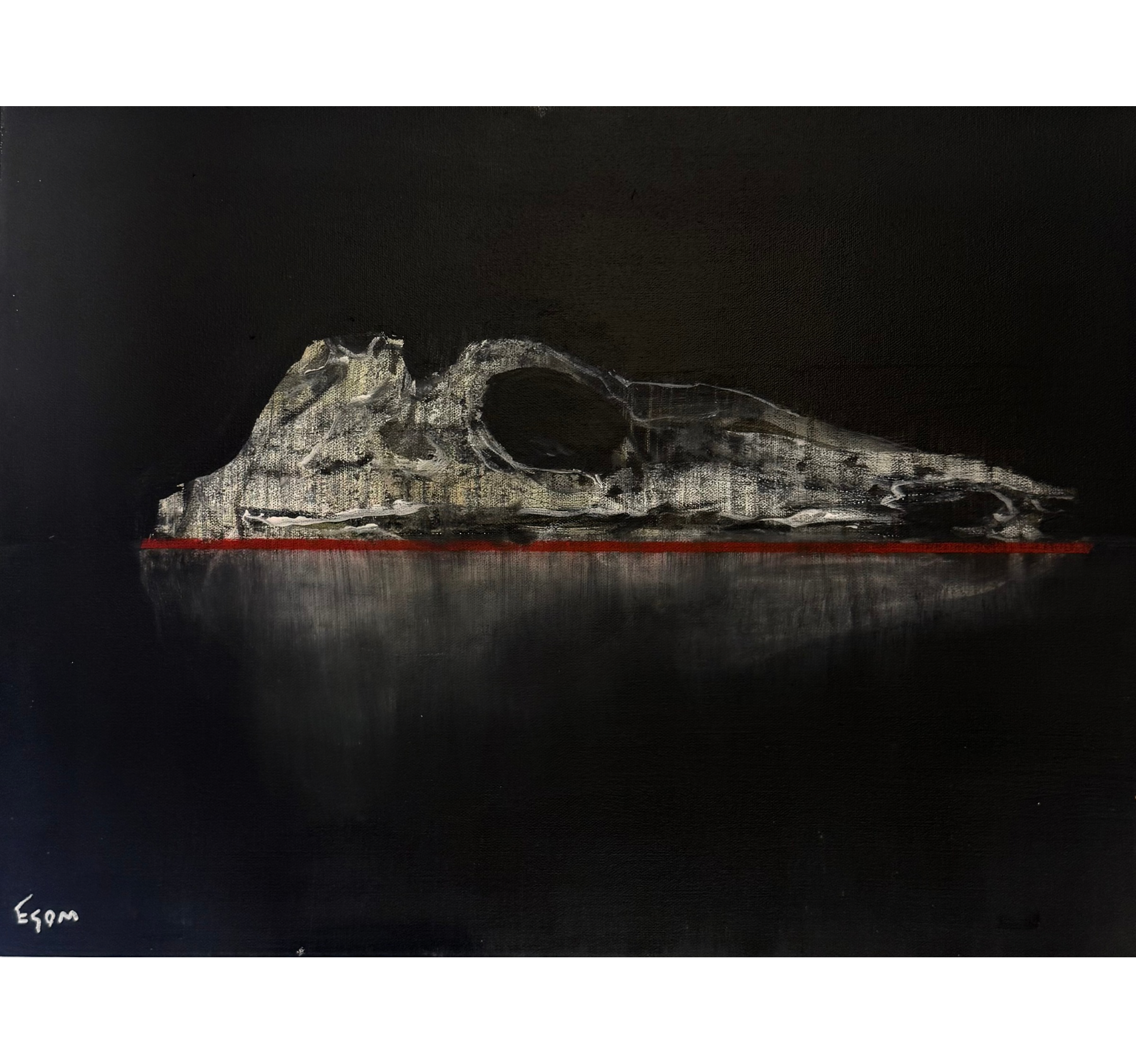 97. “Alligator” Tony Mose | 24” x 18” | $1200