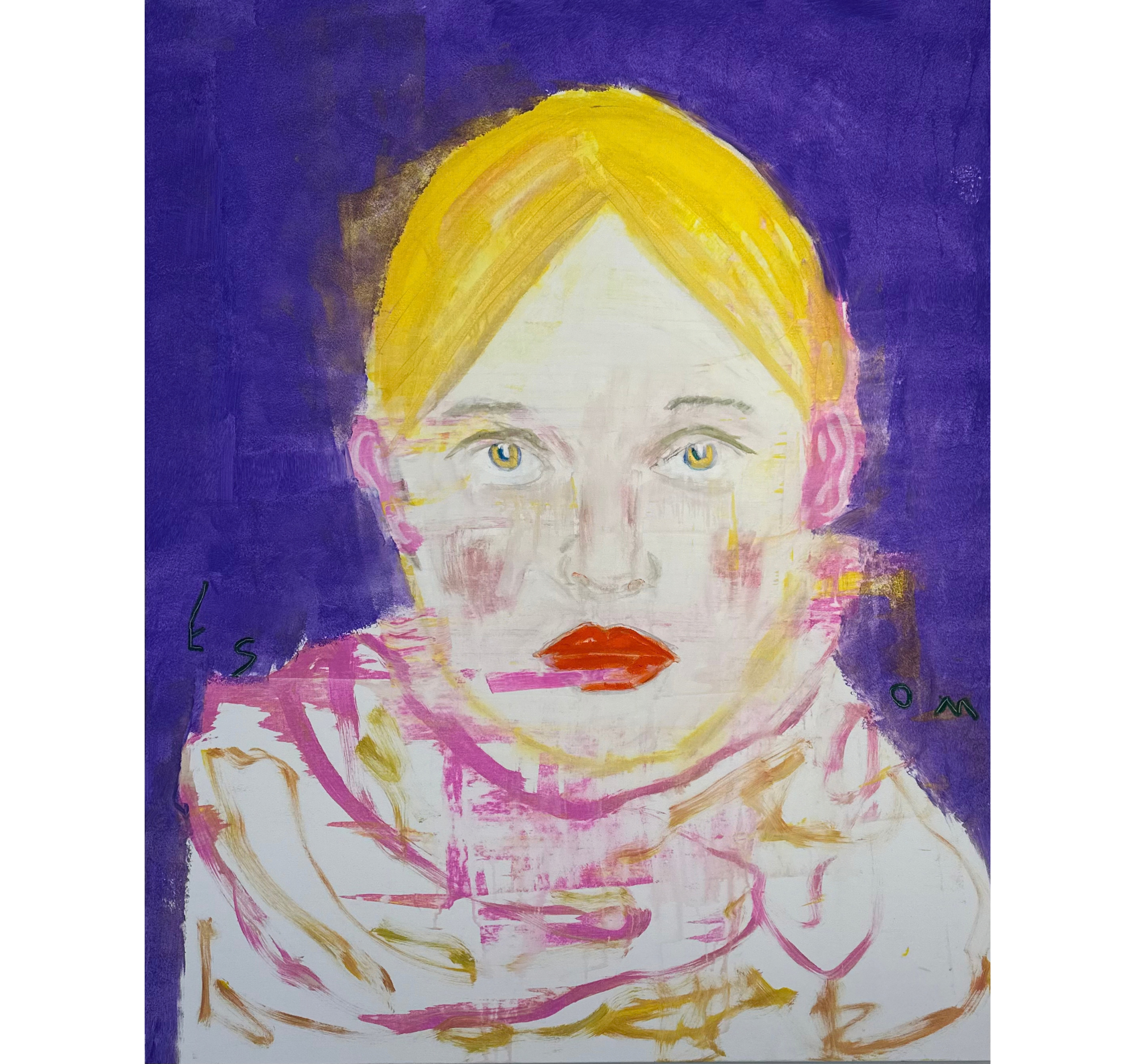 106. “Up Close: UltraViolet” Tony Mose | 48” x 60” | $6500