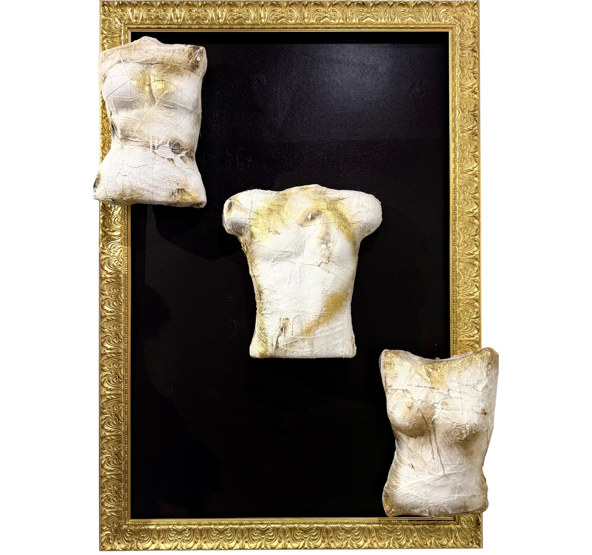 134. "Bodies" ESOM x Tracey | Frame: 45.5" x 60.5" | $3600 Ea.; Frame: $1500