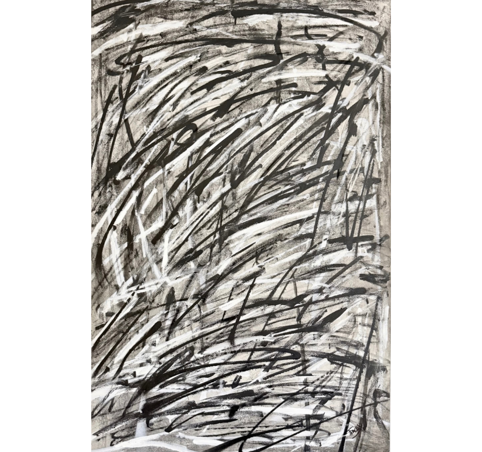 “Left Bank” Tracey Mose | 36” x 24” | $1600