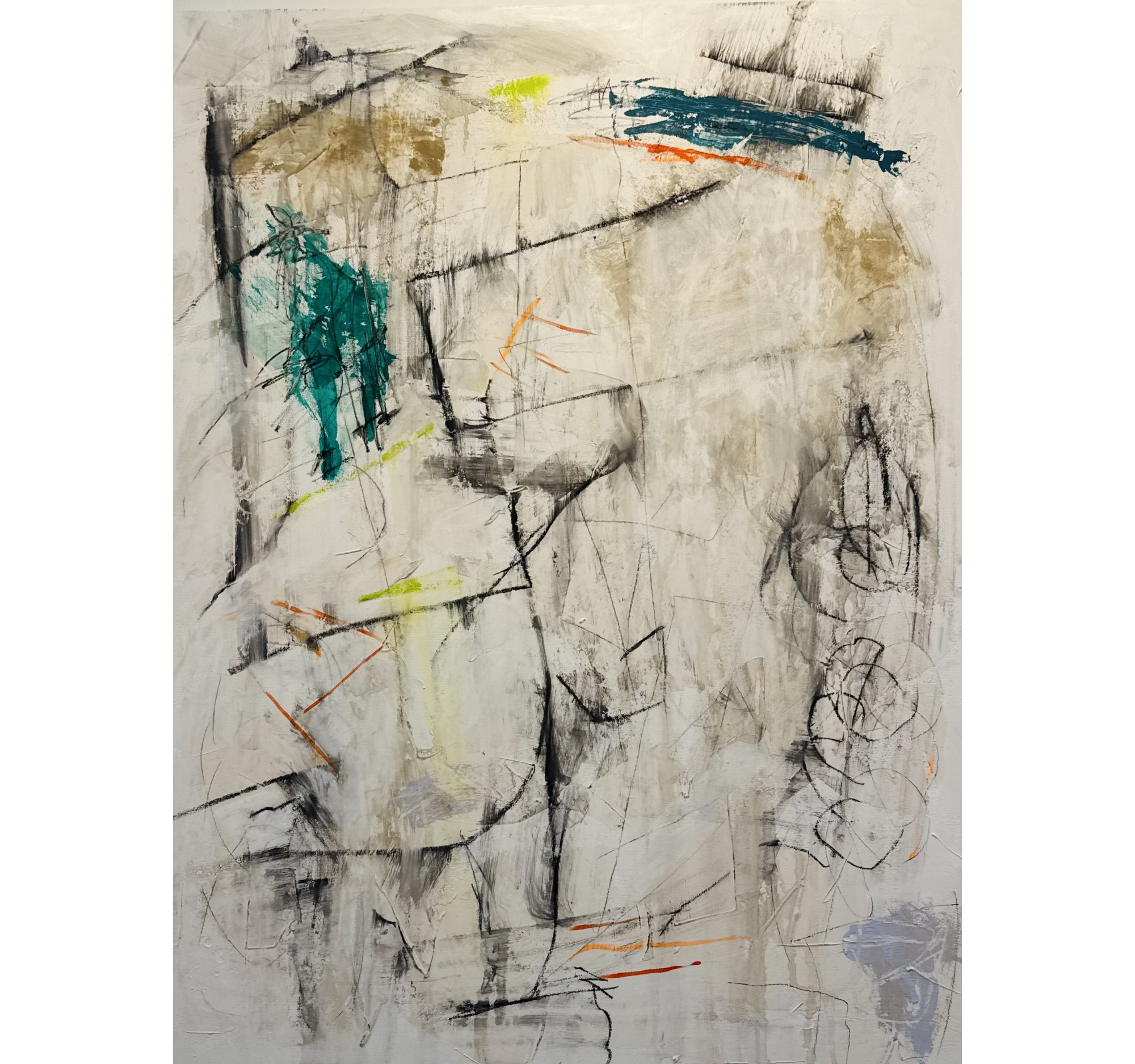 49. "UE Edit Multicolor 1" Tracey Mose | 30" x 40" | $1800