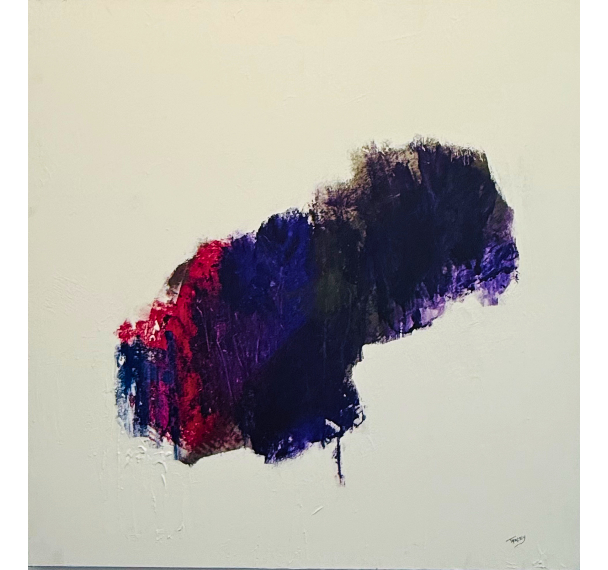 27. "UE Edit in Berry #1" Tracey Mose | 36" x 36" | $1955