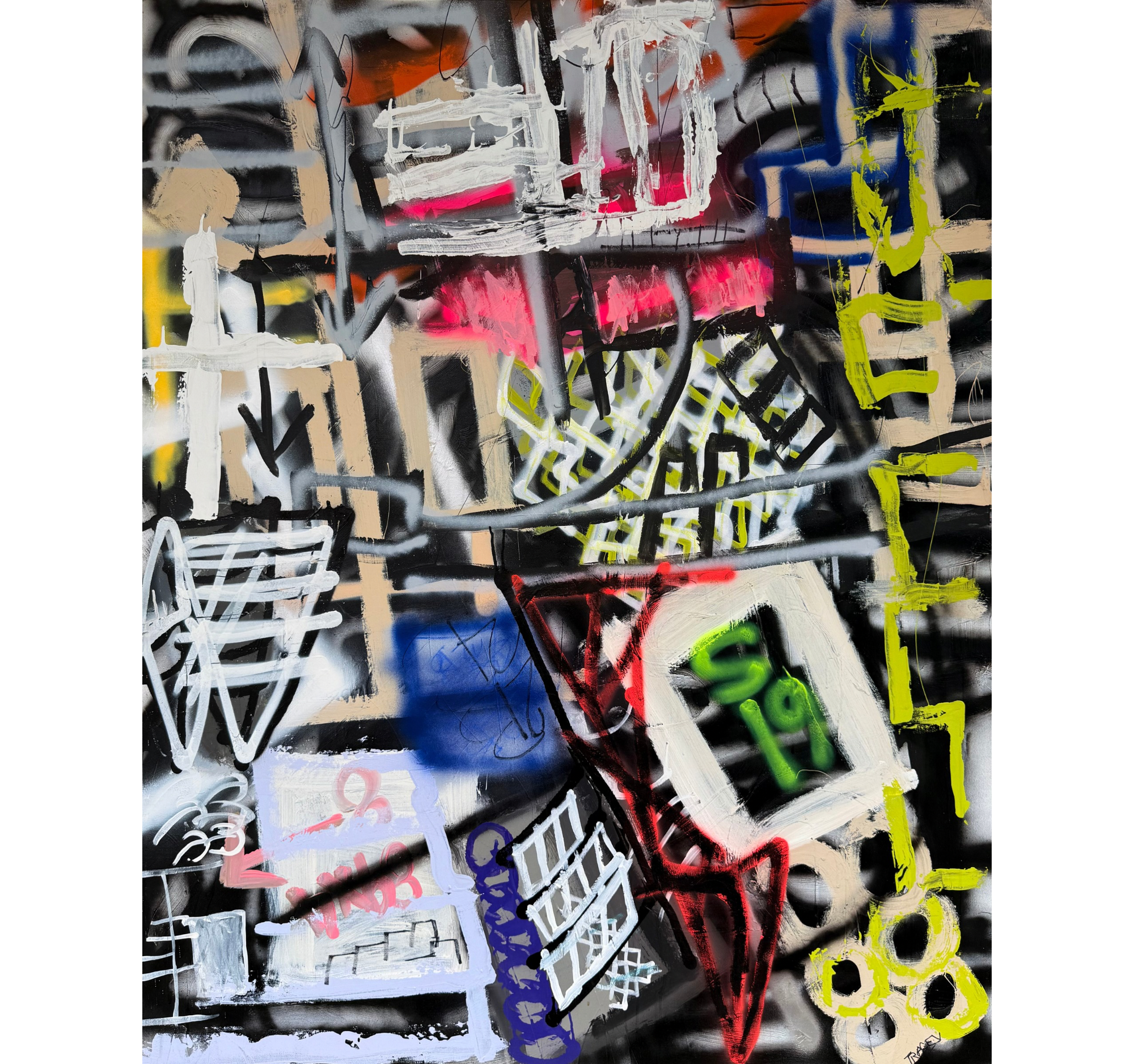 "UE #15" Tracey Mose | 48" x 60" | $5100