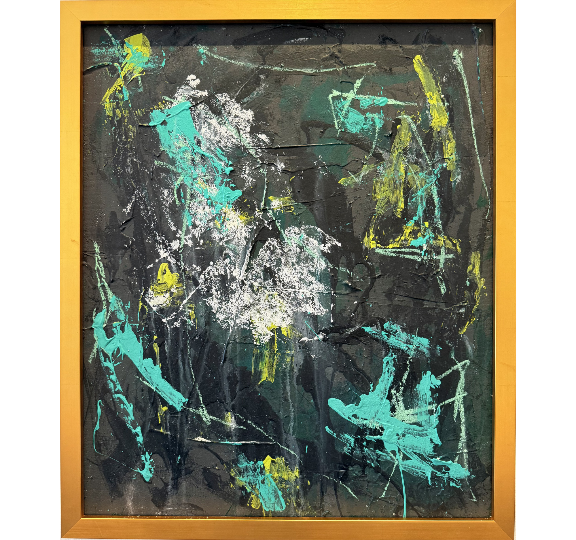 13. "Punk Storm in Acid 2" Tracey Mose | 18" x 24"; Frame: 19.5" x 25.5" | $1300