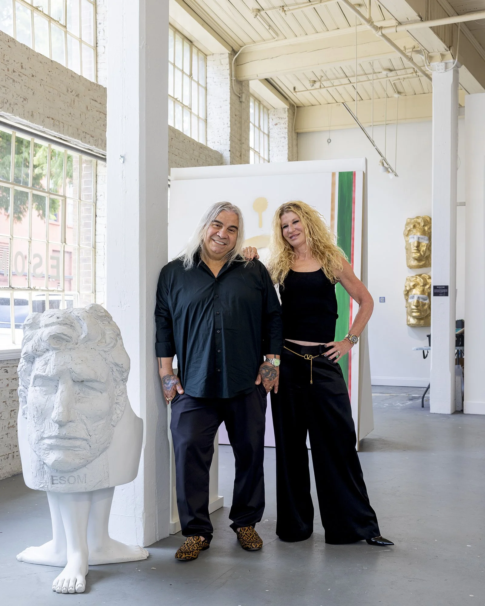 New Orleans ESOM Art Gallery on Julia Street and Owners & Artists, Tony & Tracey Mose