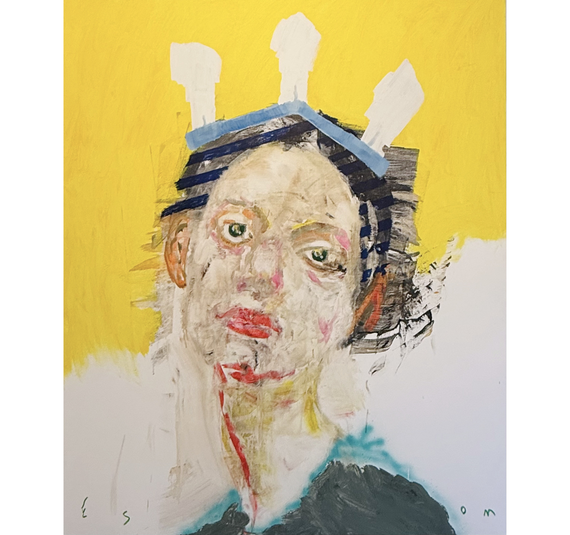 21. "Up Close #6" Tony Mose | 60" x 72" | $9720