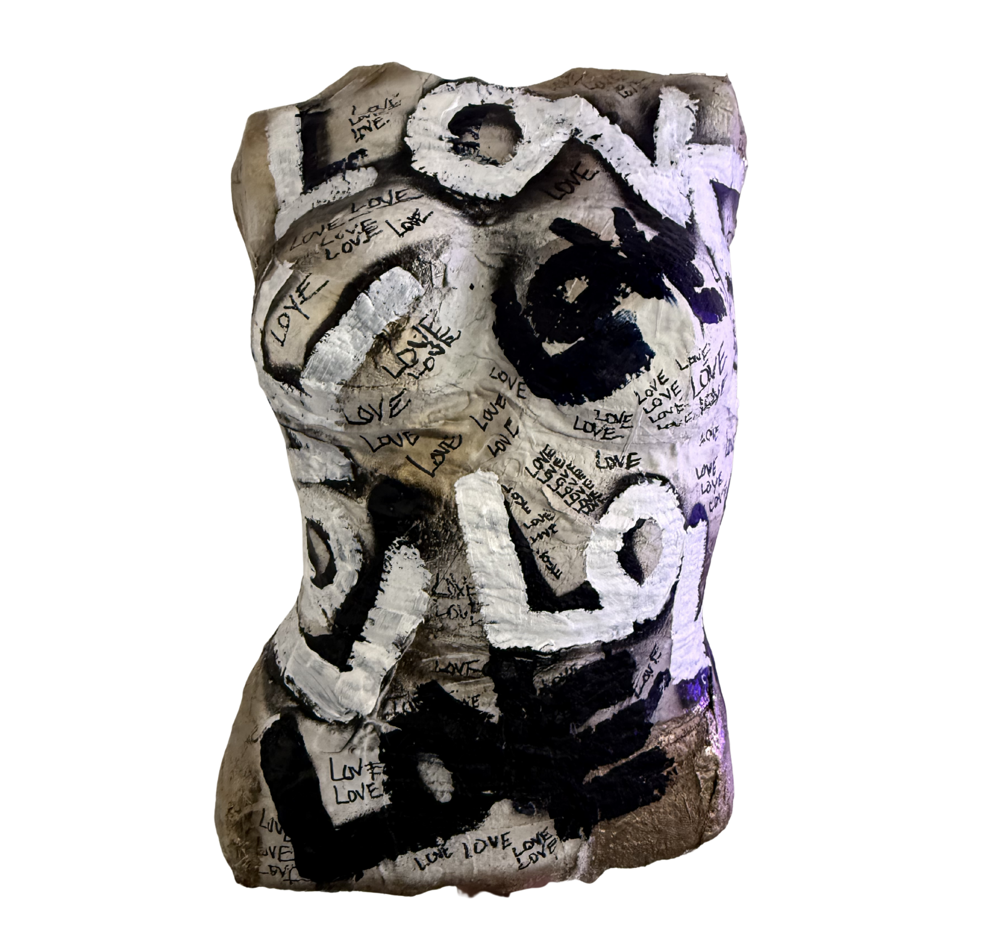 76. "Body Talks" ESOM x Tracey Collab | 15" x 22" x 9" | $3800