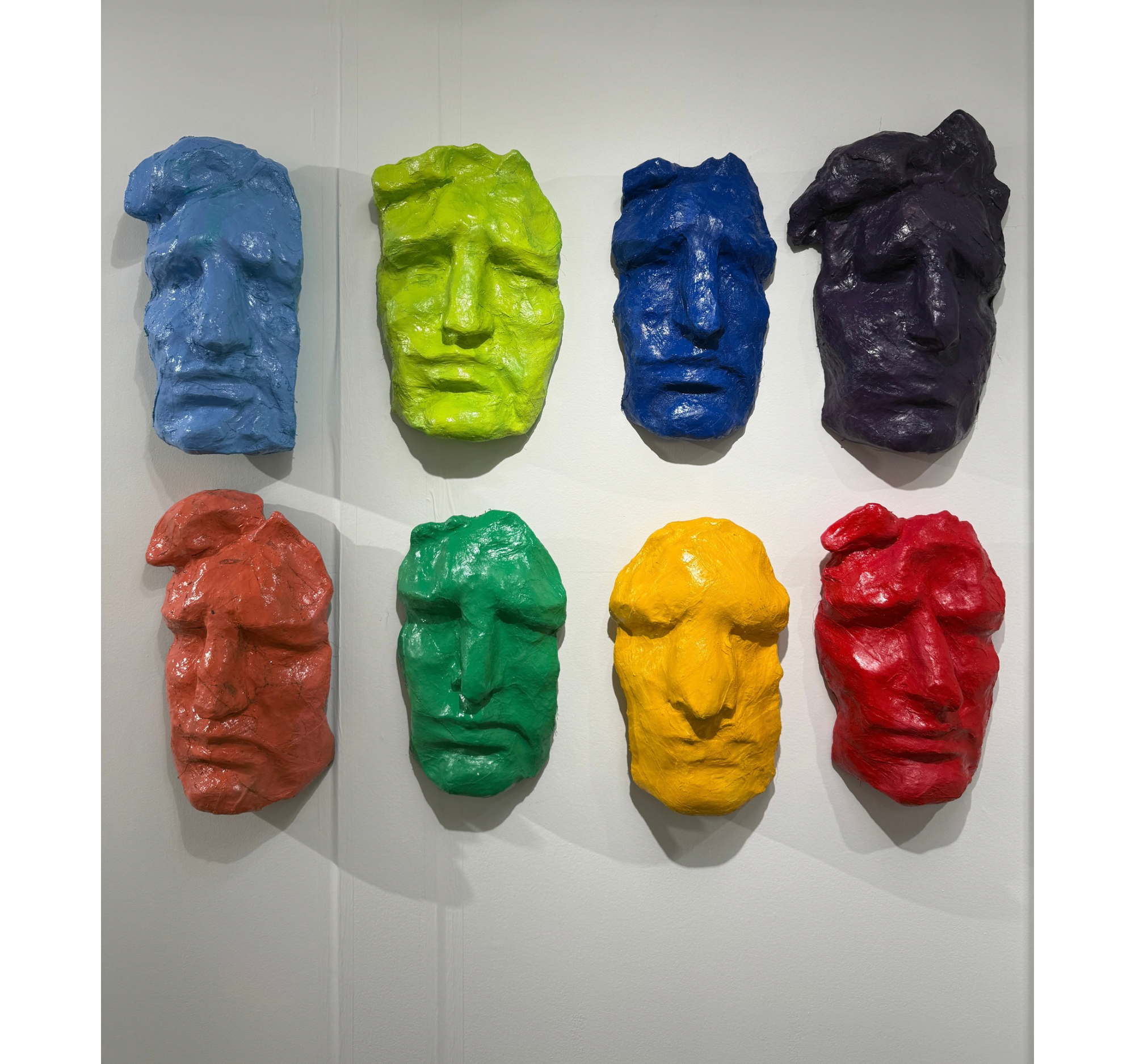 “Candy Coated Heads” Tony Mose | Approx. 22” x 12” x 9” | $3,200