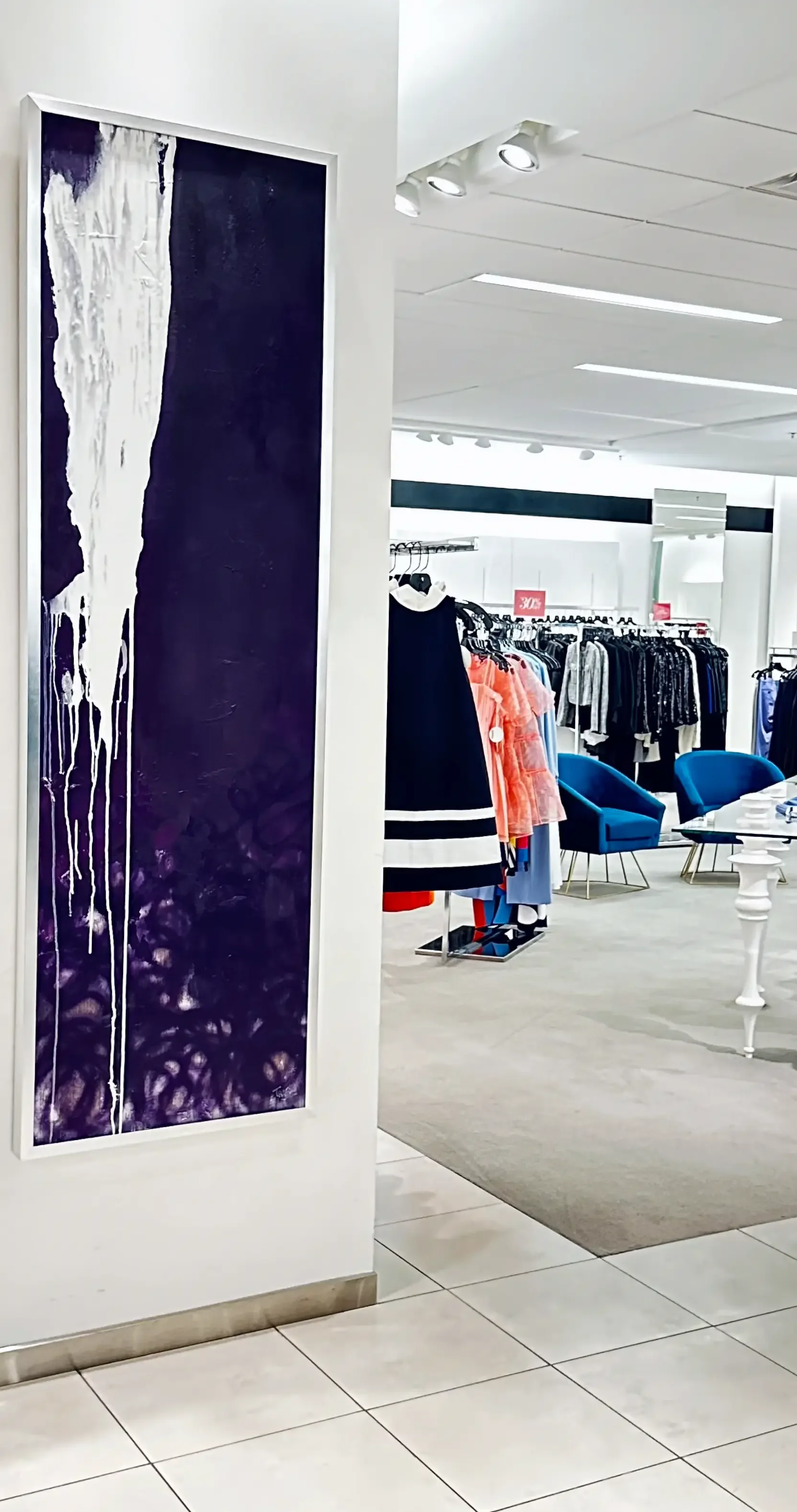 Project: SAKS Fifth Avenue
Space: Retail
Artist: Tracey Mose, Above It All
Location: New Orleans, LA