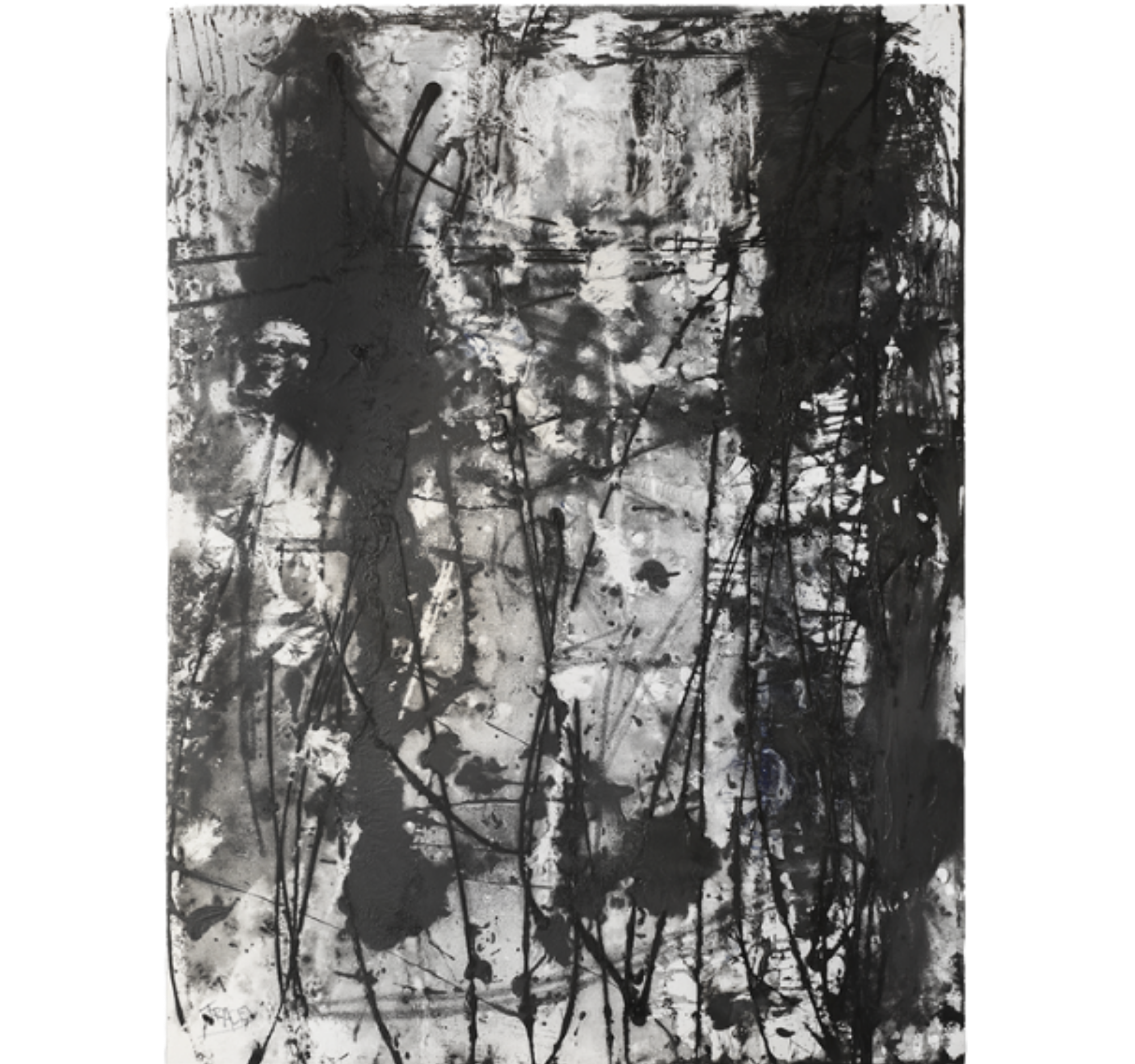 42. "Indigo Storm 2" Tracey Mose | 30" x 40" | $1800