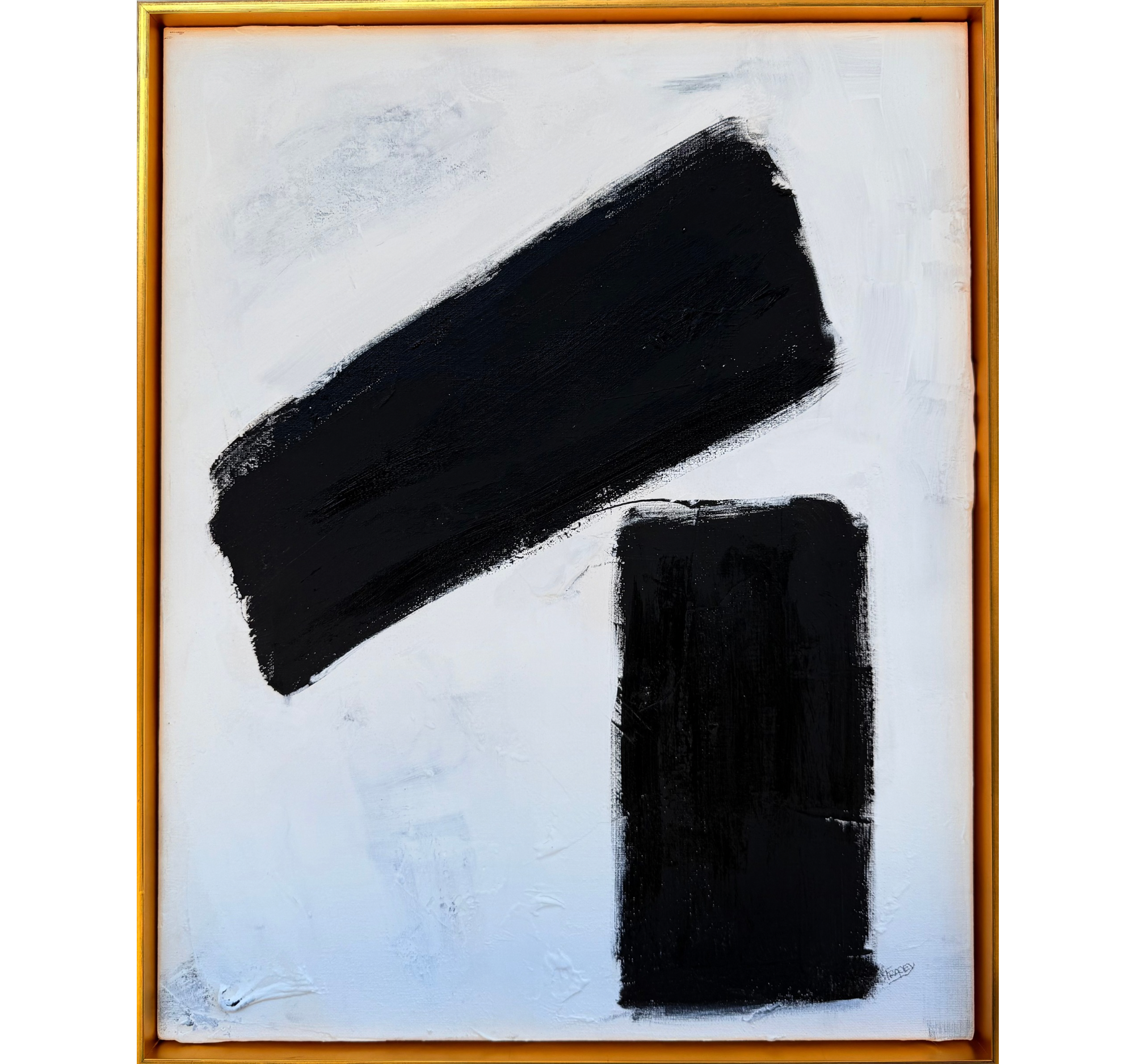 81. “Black and White Study 11” Tracey Mose | 16” x 24”; Frame: 16.75” x 20.75” | $1500