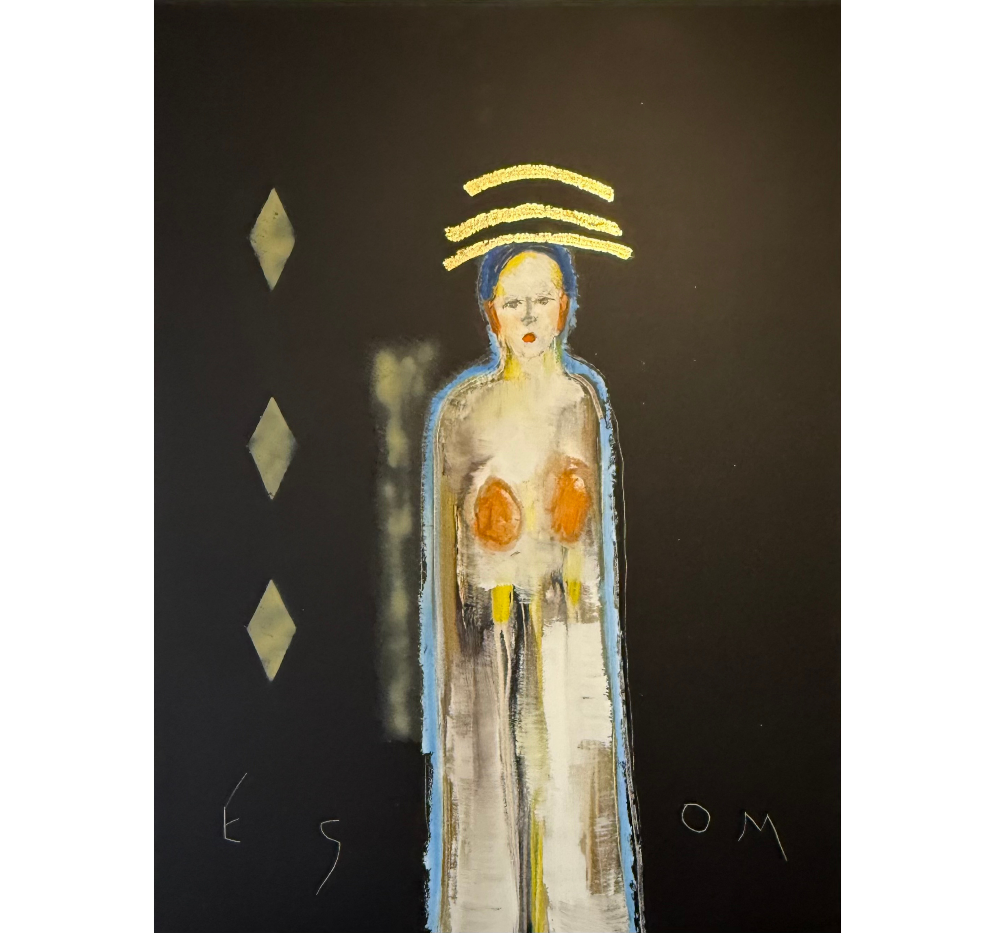 16. “Figure in Blue” Tony Mose | 36” x 48” | $3900