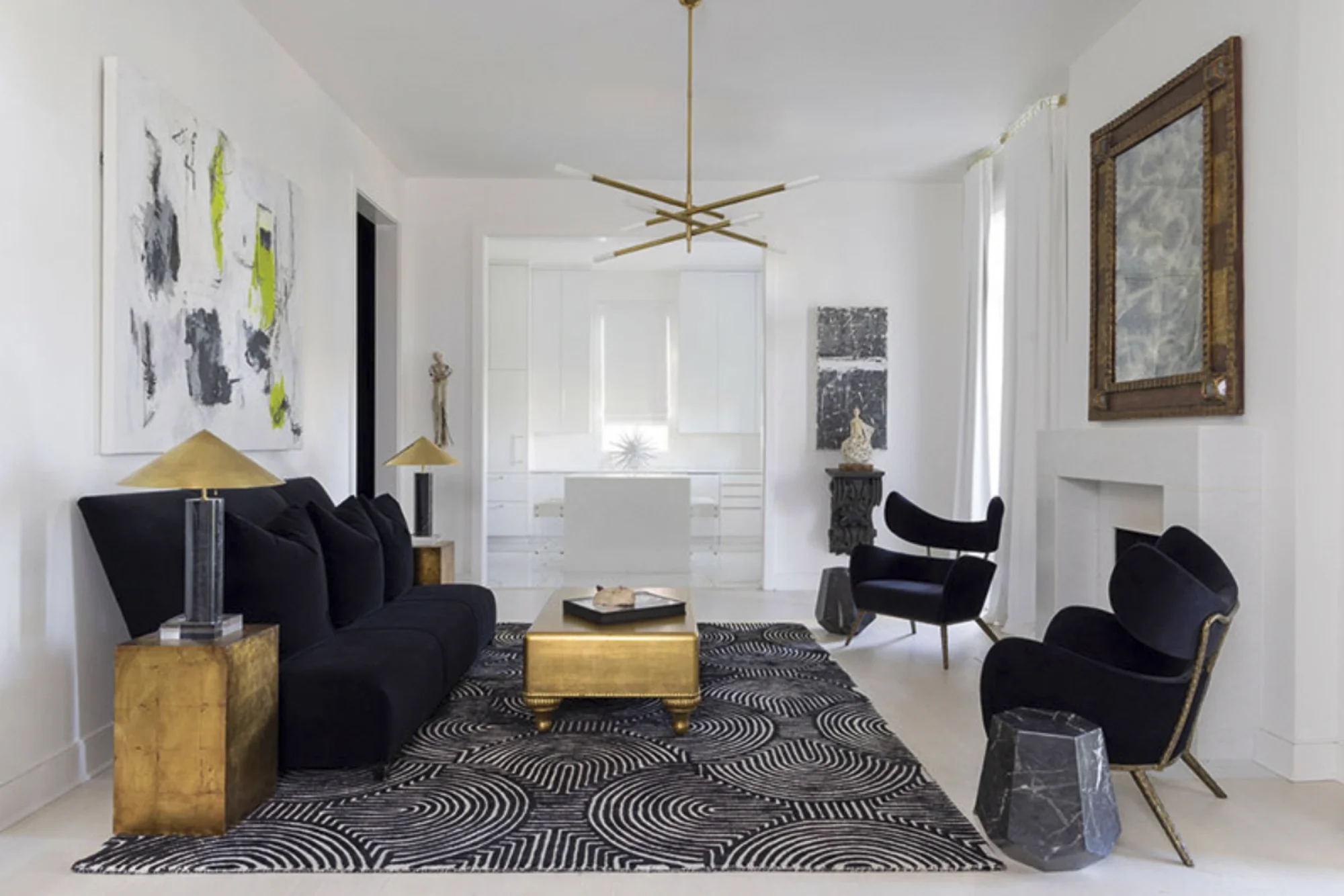 Designer: Villa Vici
Space: Private Residence, Living Room
Artist: Tracey Mose, UE Edit