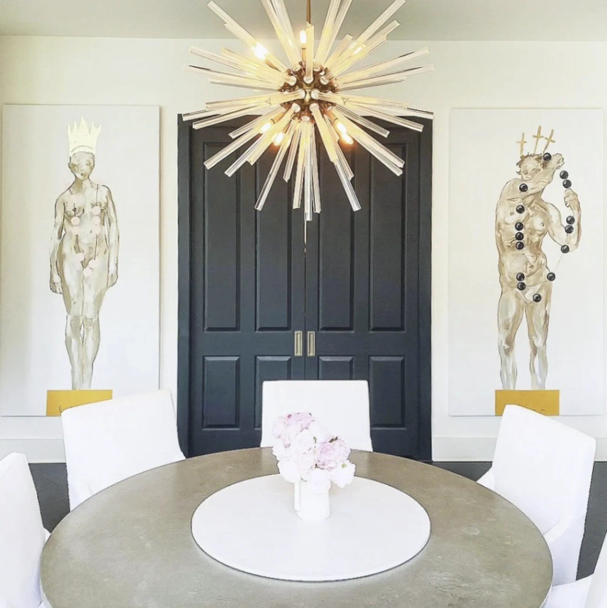 Space: Private Residence, Dining Room
Artist: Tony Mose, Angels