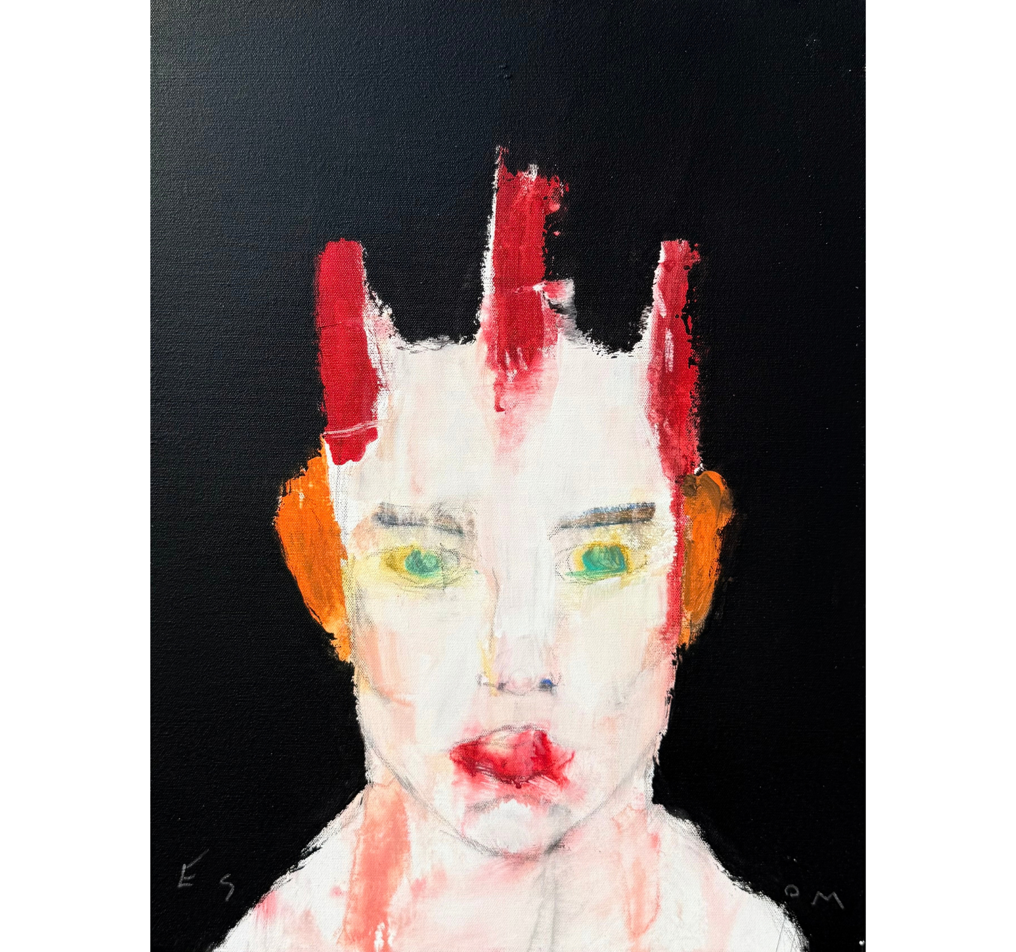 “Figure 3” Tony Mose | 18” x 24” | $1200