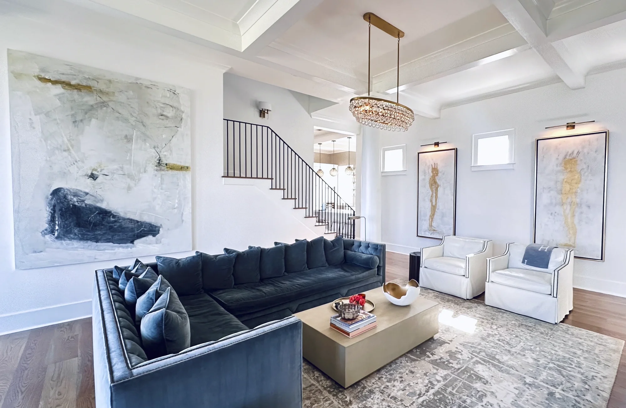 Space: Private Residence, Great Room
Artist: Tony Mose, On Abstract, On Figurative