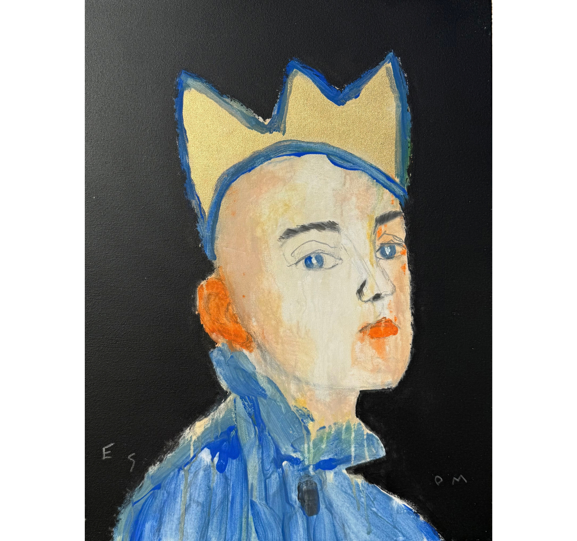 “Figure 8 ” Tony Mose | 18” x 24” | $1200