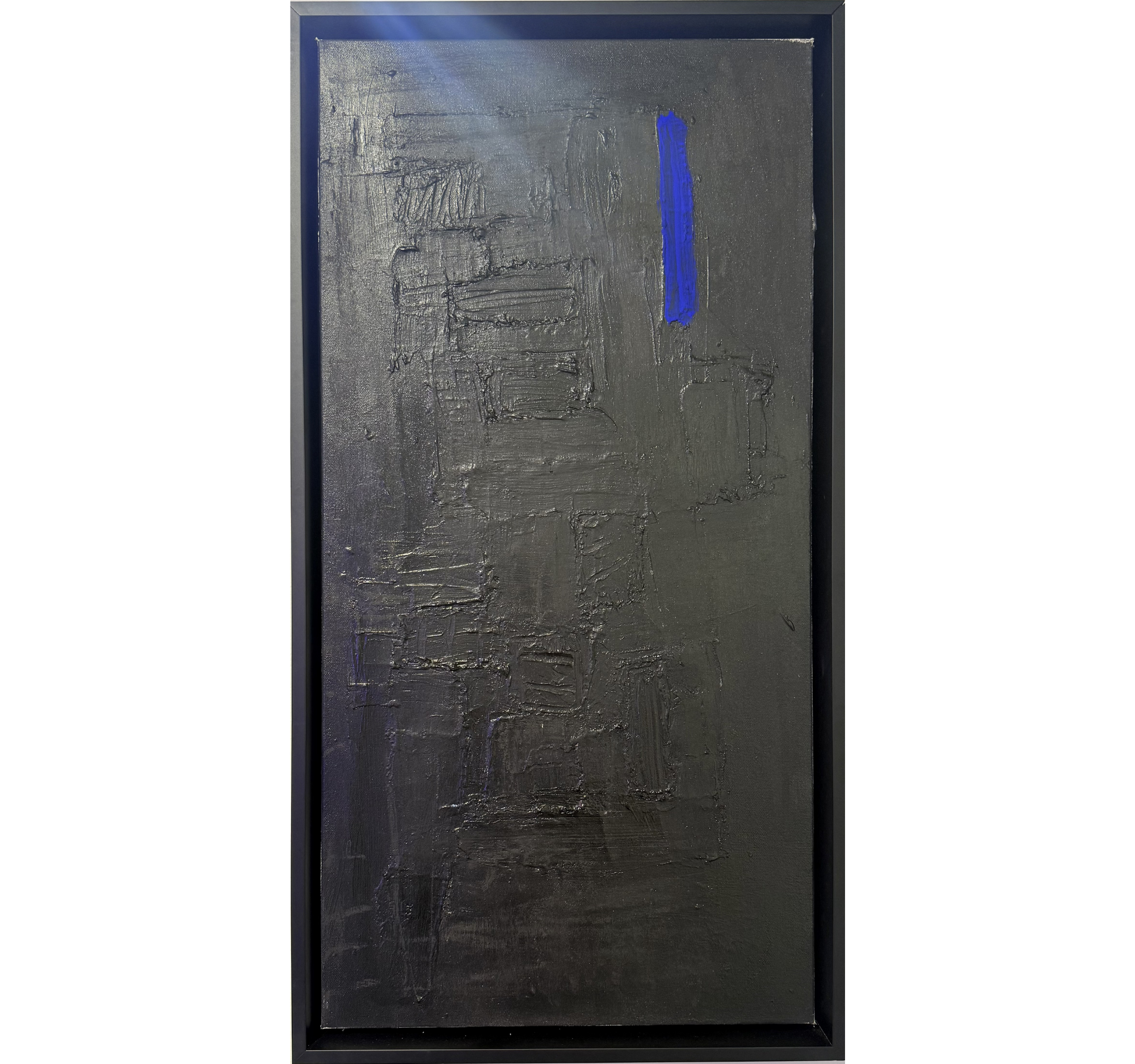 68. "Yves Klein Blue" Tracey Mose | 15" x 30"; Frame: 16.5" x 31.5" | $1596