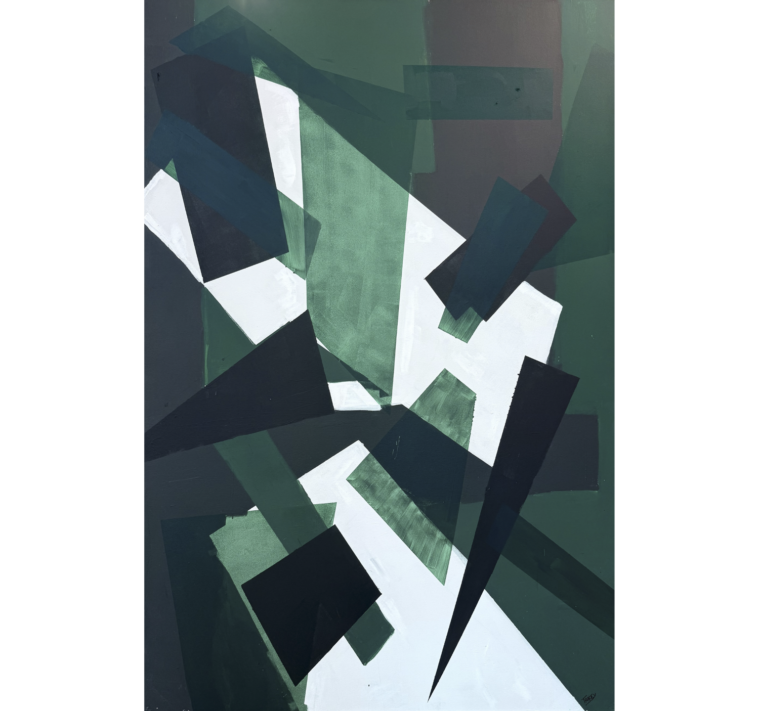 "ANGLE STUDY"  •  48 x 72