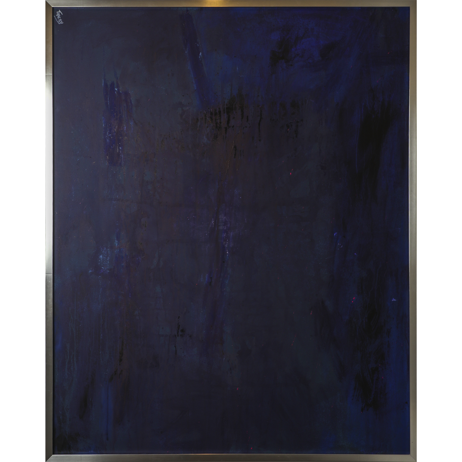 "Midnight Rain 1" • 50 x 62  [ Framed ]