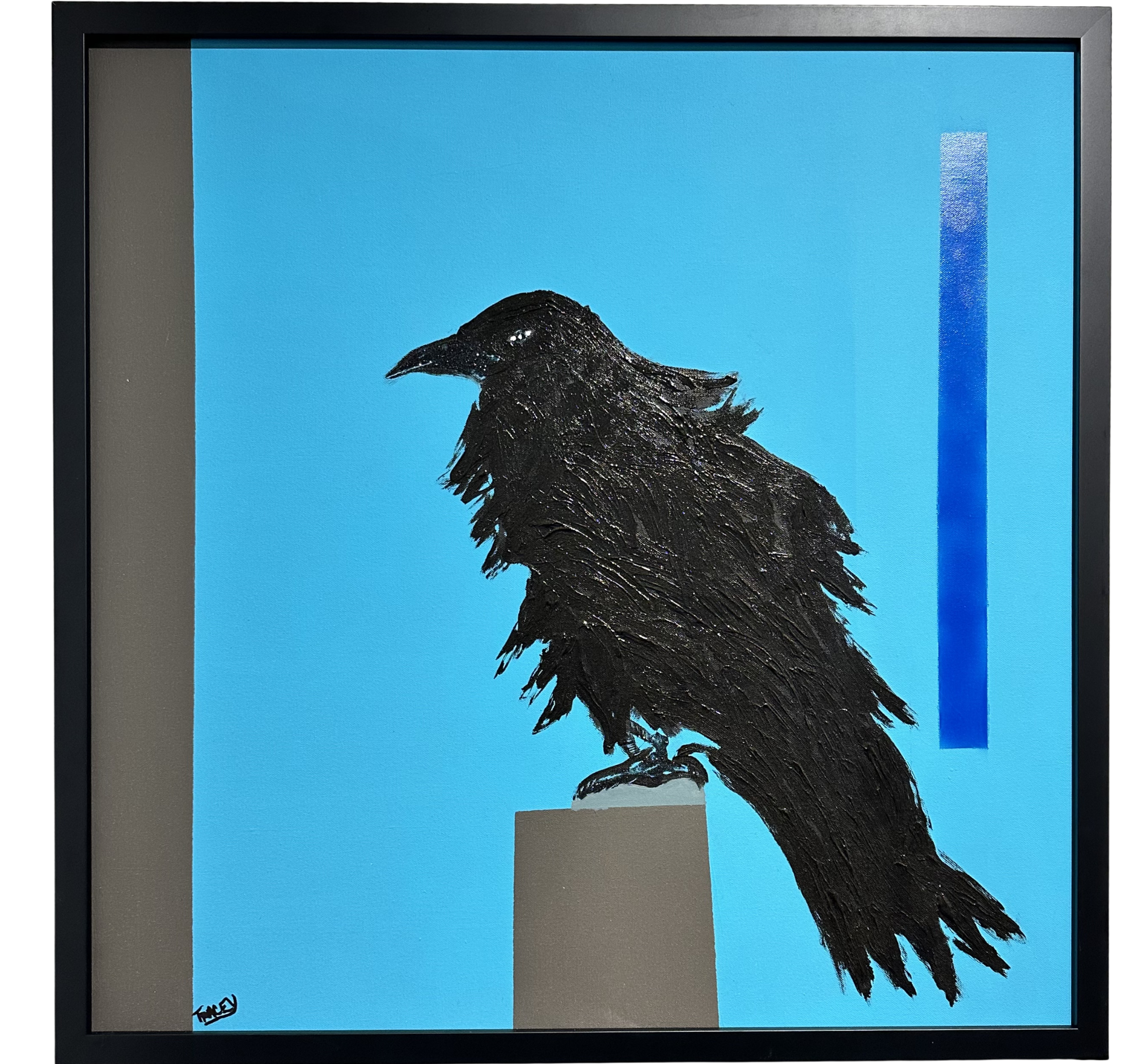 28. "Lenore" Tracey Mose | 30" x 30"; Frame: 31.5" x 31.5" | $2000