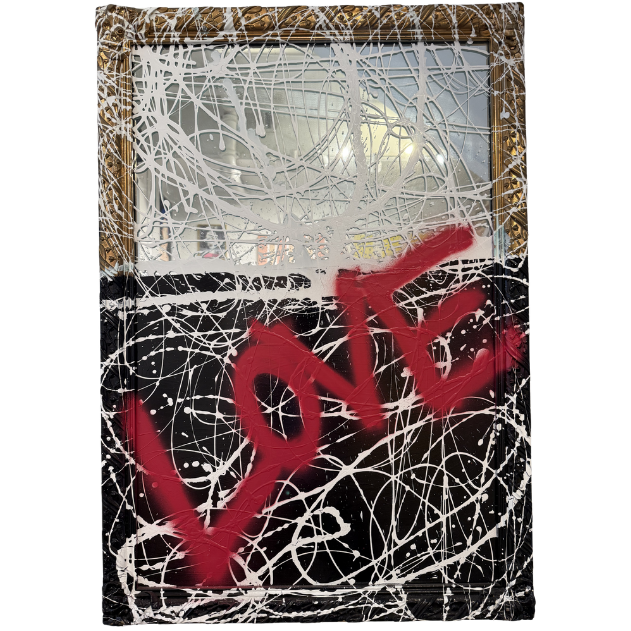 33. "Love Dipped Mirror" Tracey Mose | 27.5" x 39.5" $2800