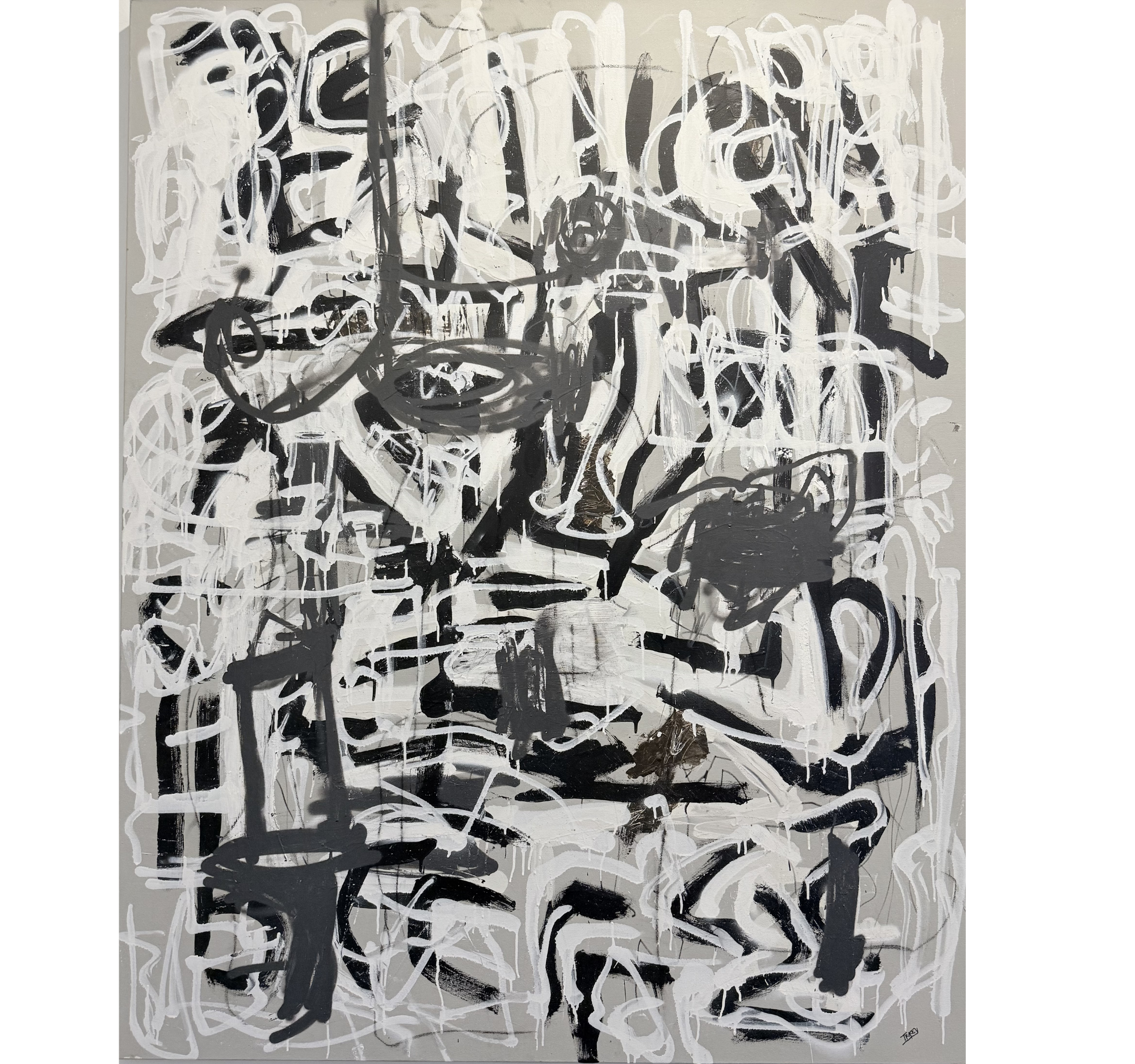 32. "UE Neutral Ground" Tracey Mose | 48" x 60" | $4320