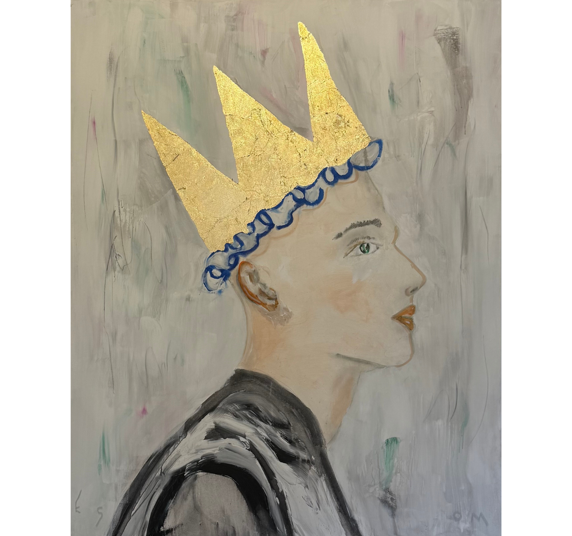 11. “King in a Black Cloak” Tony Mose | 48” x 60” | $6500