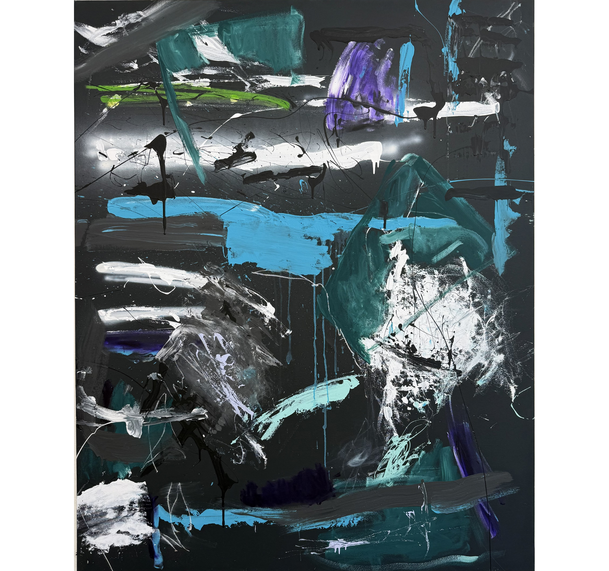 12.  "Unintentional 2" Tracey Mose | 48" x 60" | $4320
