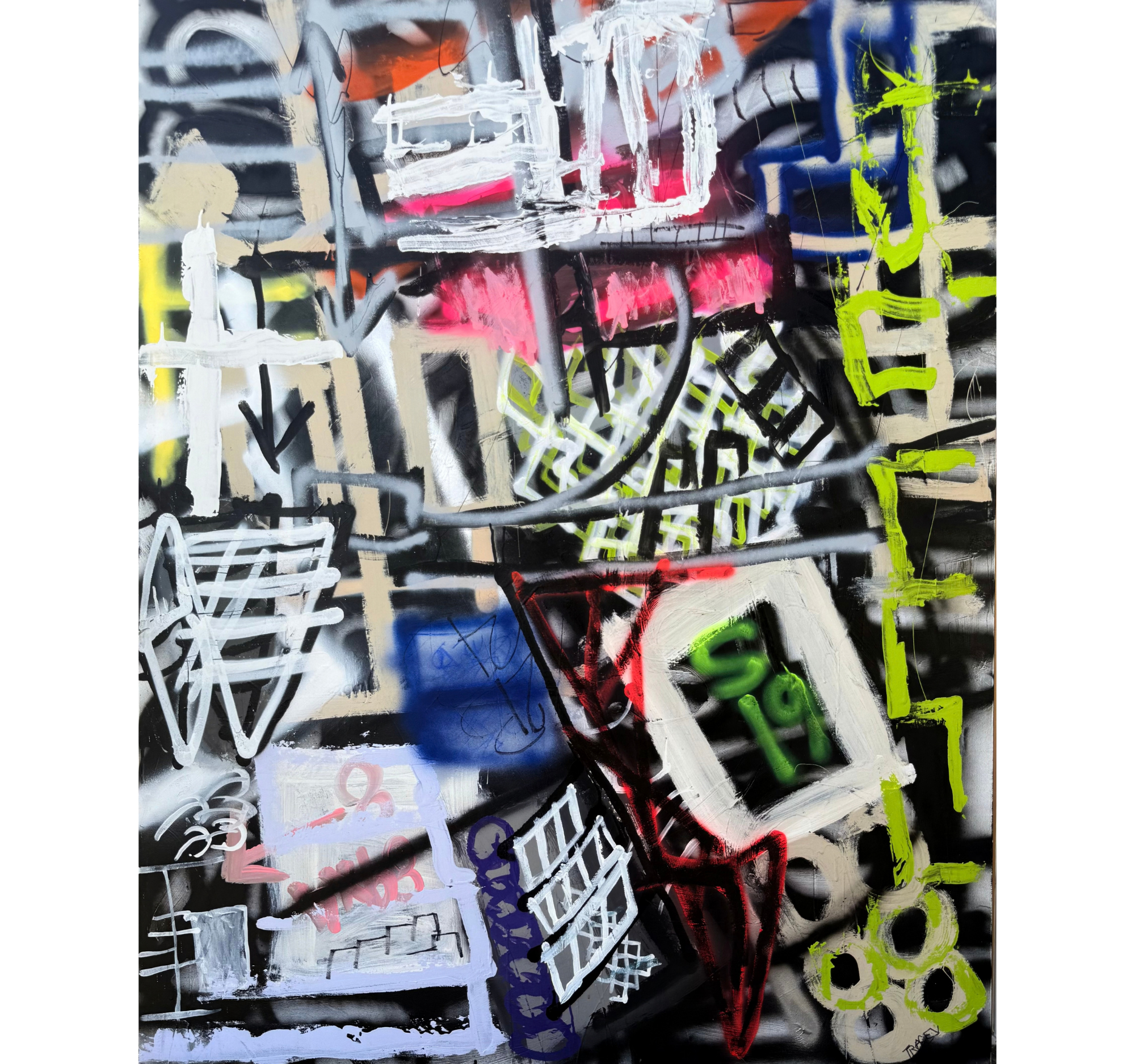 “UE #15” Tracey Mose | 60” x 48” | $5,100
