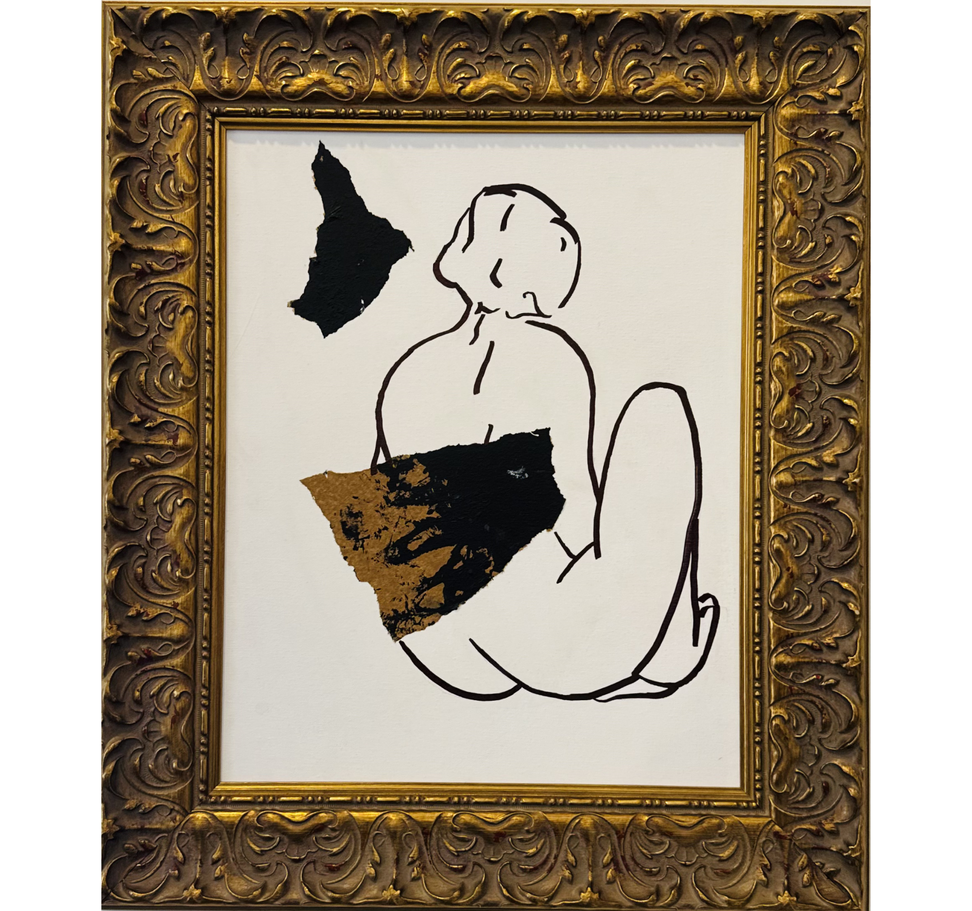 47. "UE Edit Nude" ESOM x Tracey | 16" x 20"; Frame: 21" x 27" | $1850