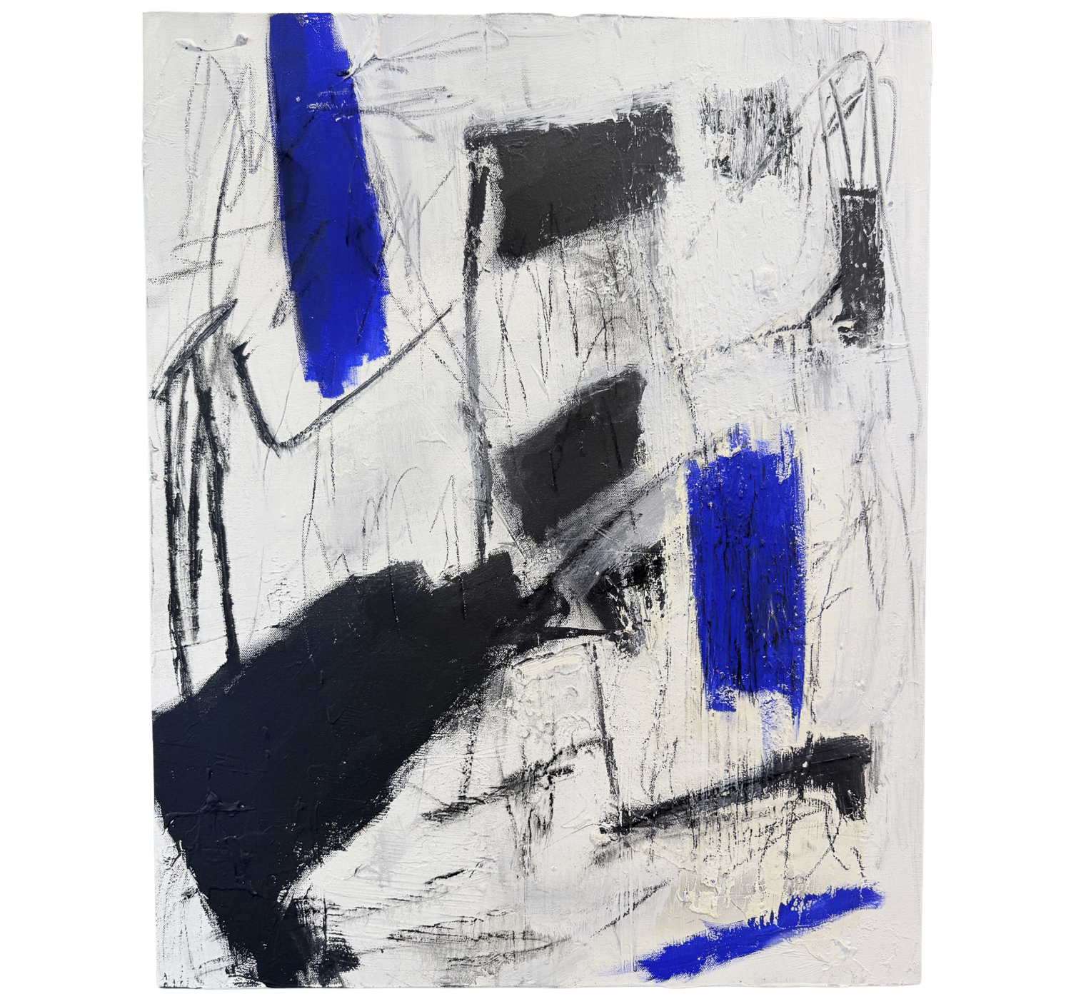 "UE EDIT OBSTINATE BLUE"  •  24 x 30