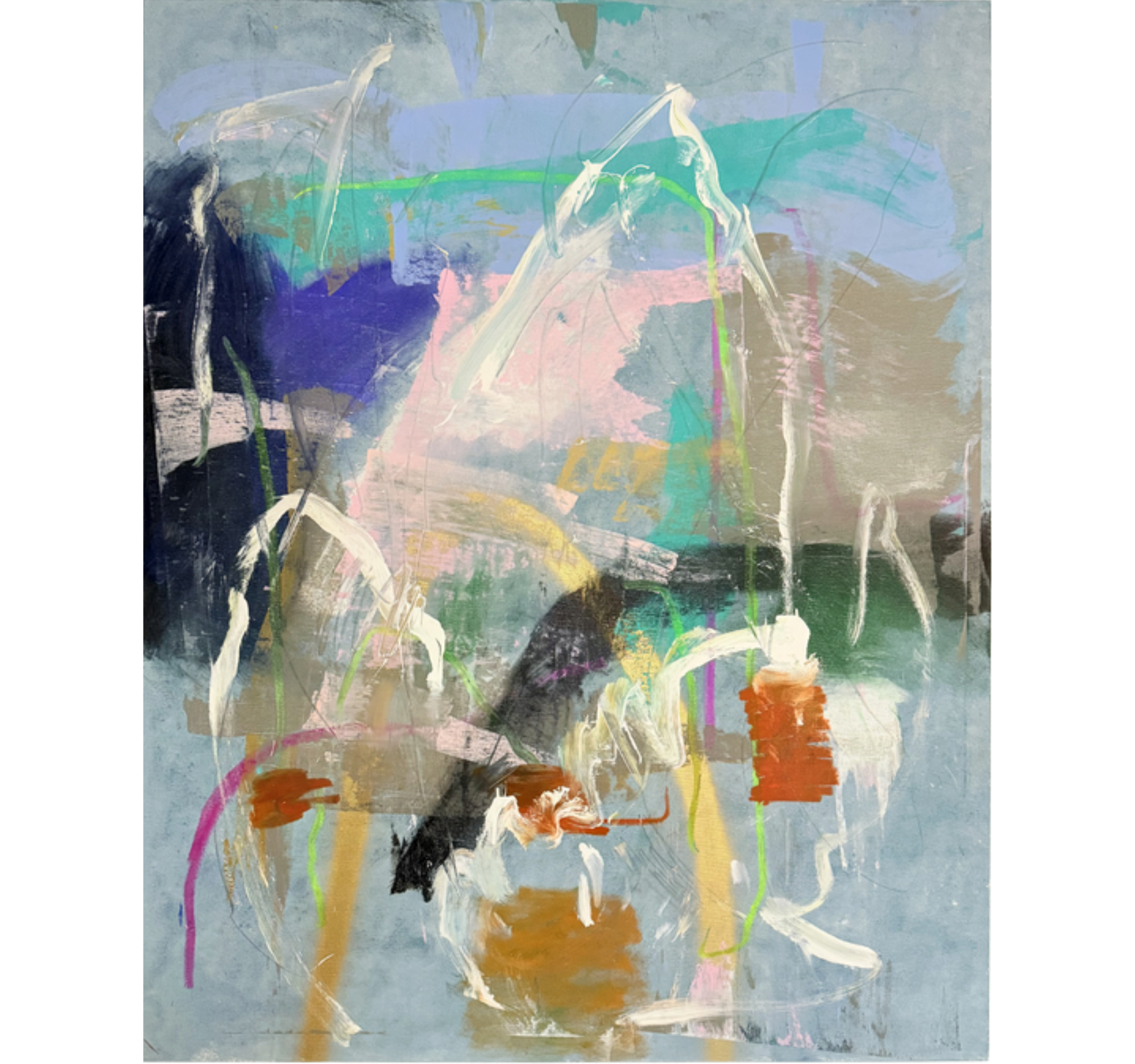 “Summer Abstract 2” Tony Mose | 60” x 48” | $6,500