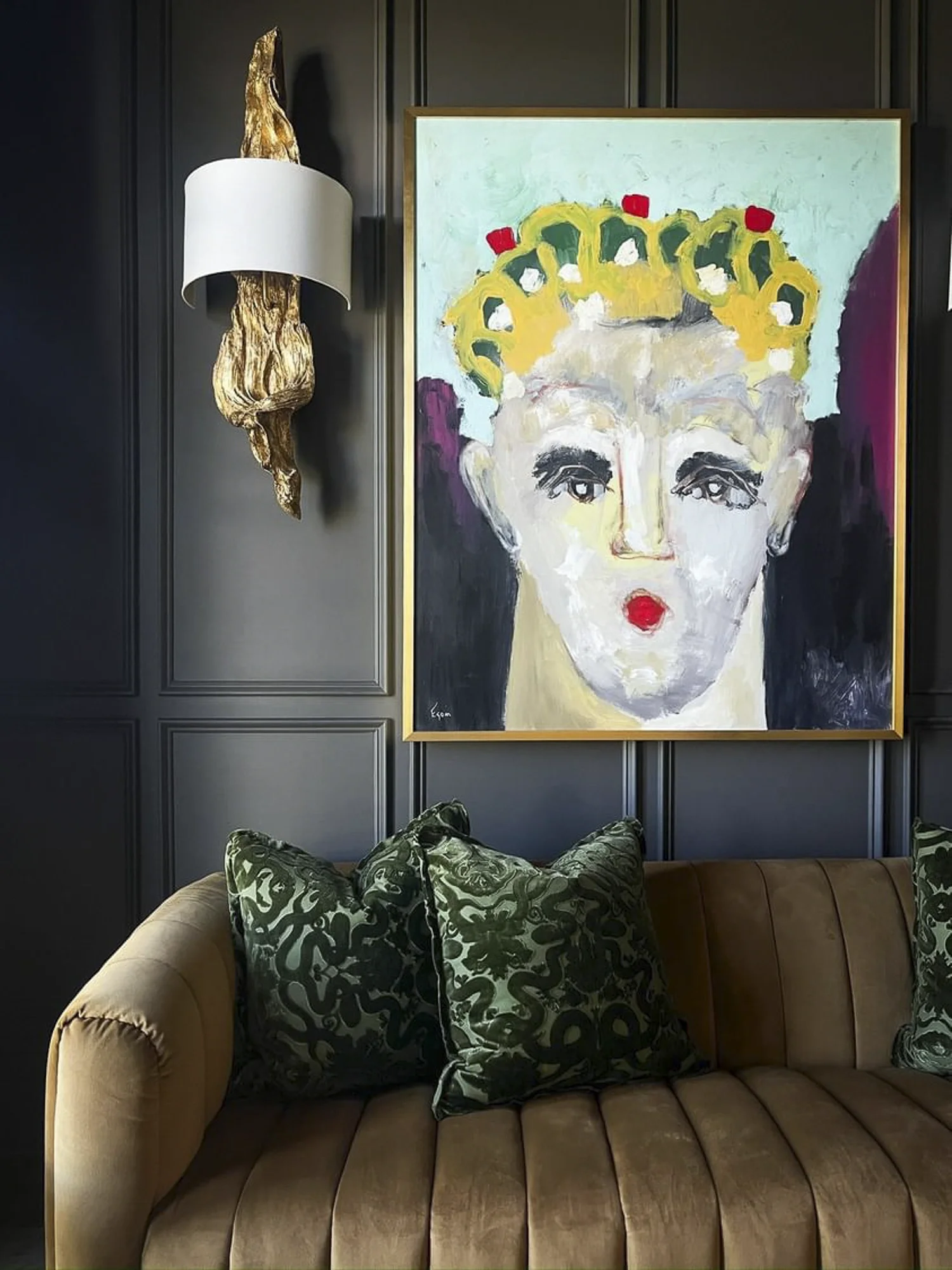 Space: Private Residence, Seating Area
Artist: Tony Mose, On Figurative