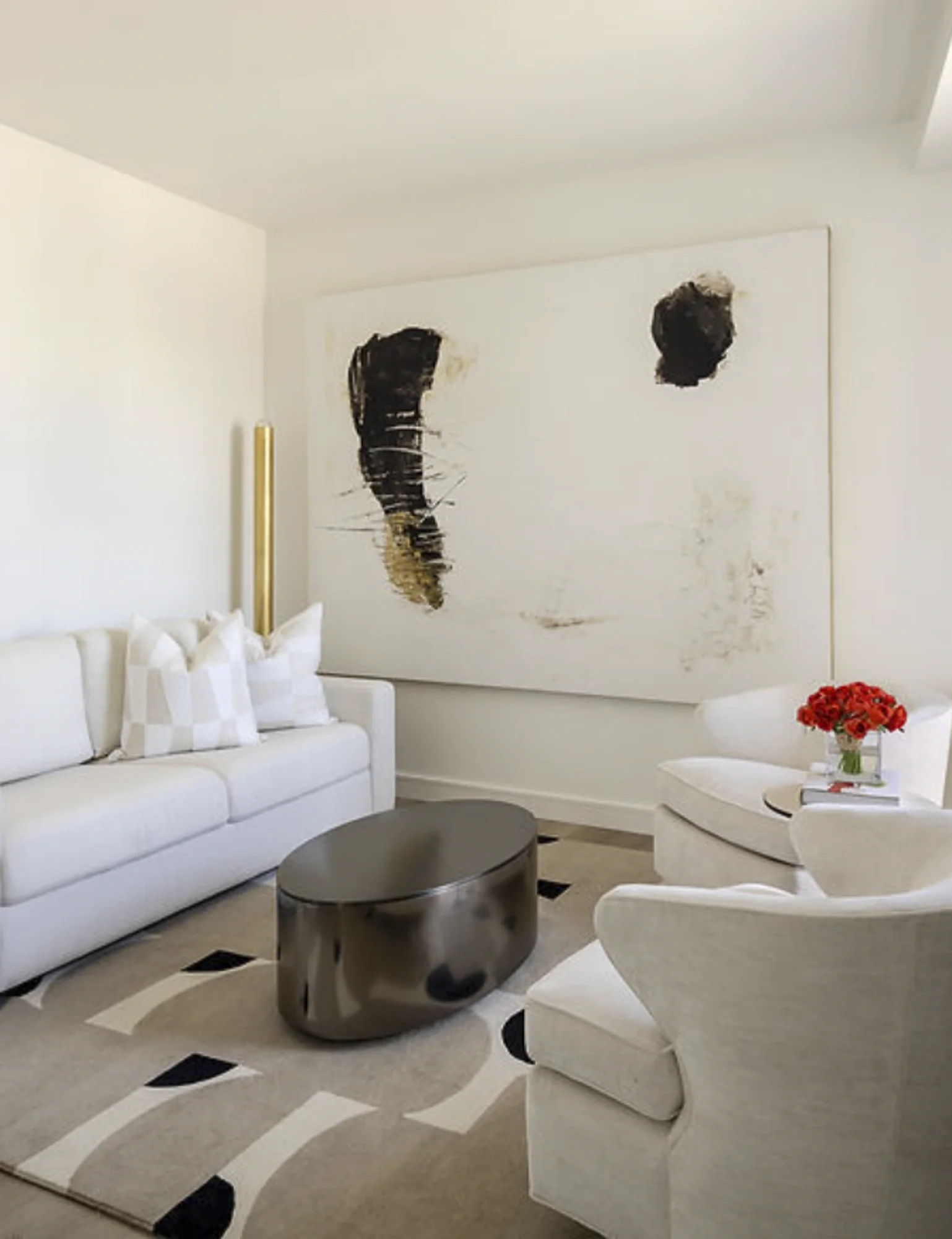 Designer: POSH Exclusive Interiors
Space: Private Residence, Living Space
Artist: Tony Mose, On Abstract