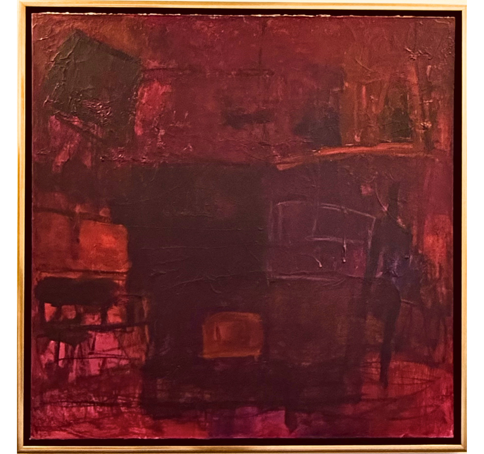 29. "Viola" Tracey Mose | 48" x 48"; Frame: 51" x 51" | $4600