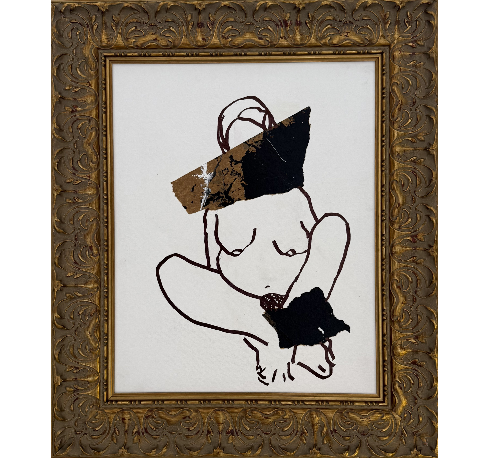 91. ESOM x Tracey | 16" x 24"; Frame: 19" x 27" | $1600