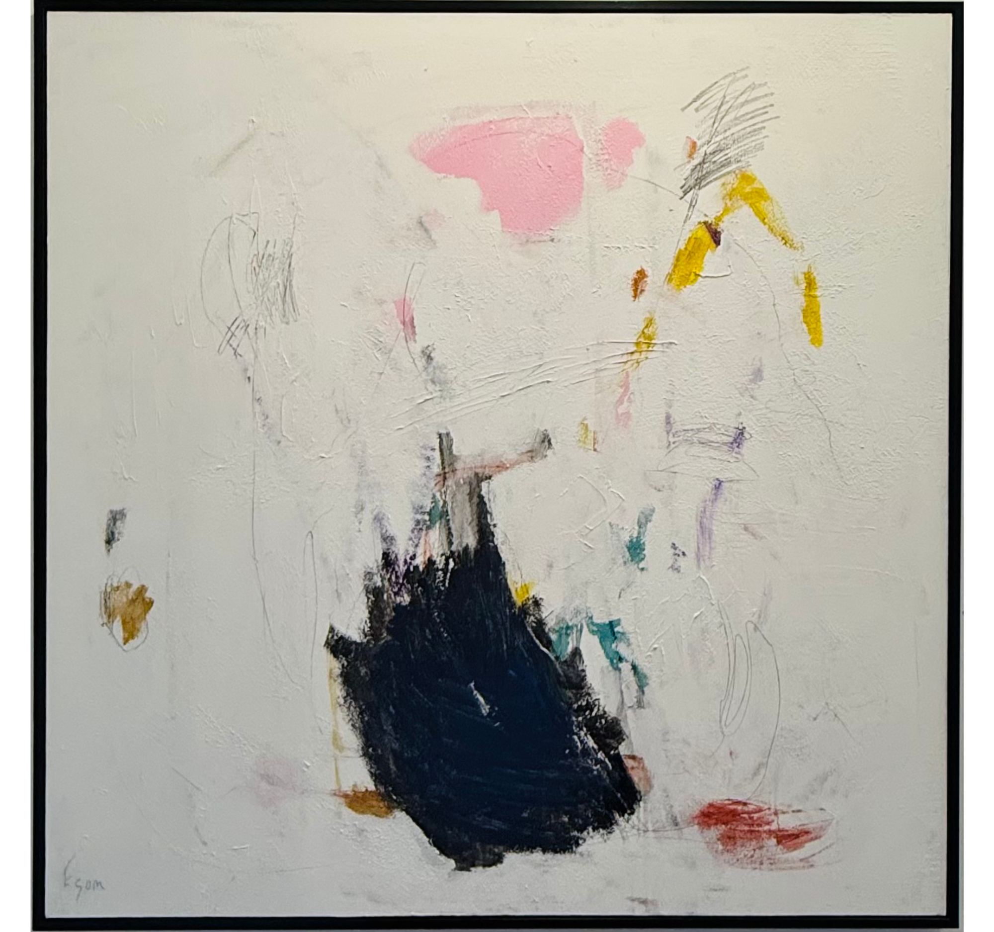 40. “Summer Solstice Abstract 3” Tony Mose | 60” x 60”; Frame: 61.5” x 61.5” | $9500